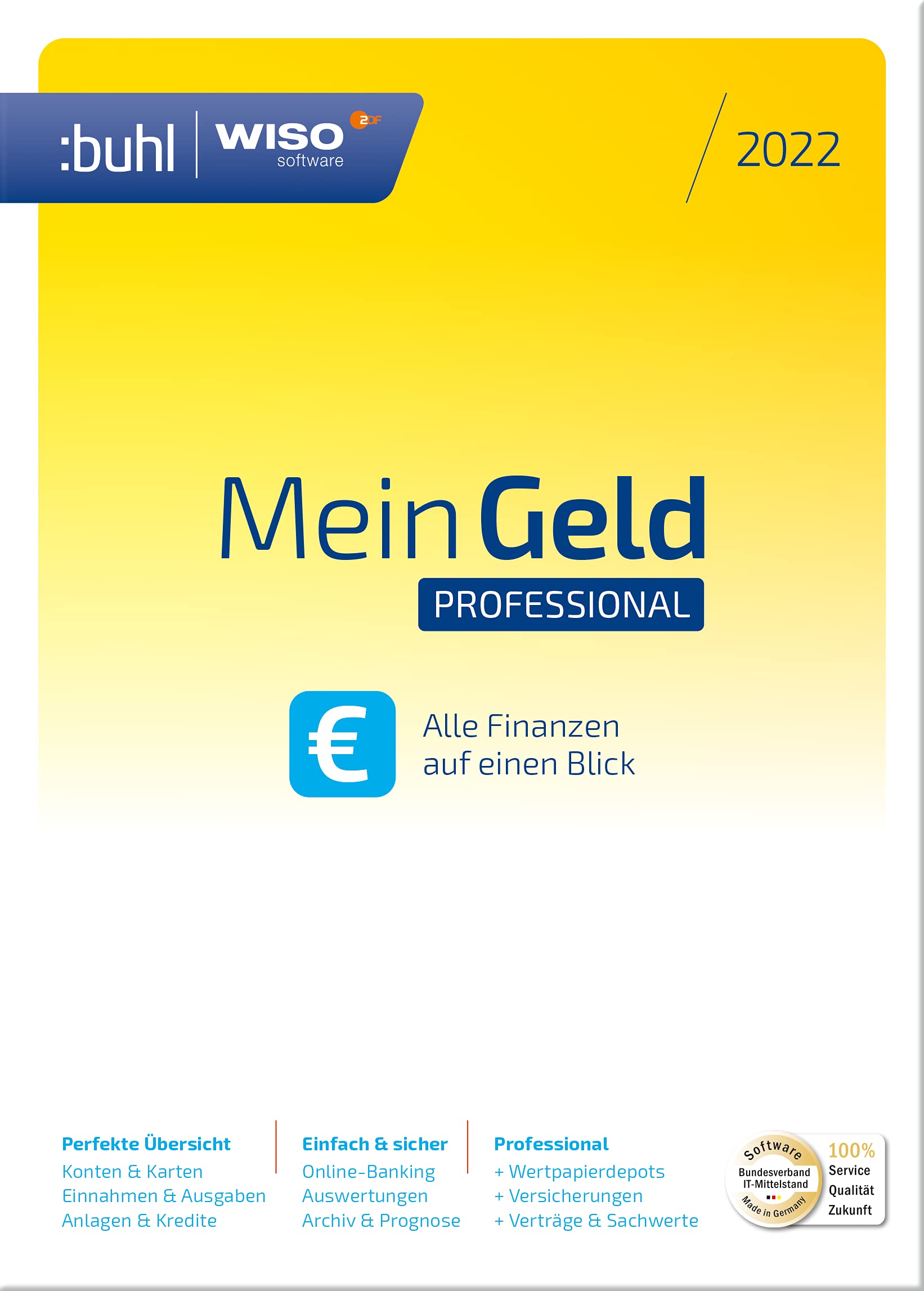 WISO Mein Geld Professional 2022 PC Aktivierungscode per Email
