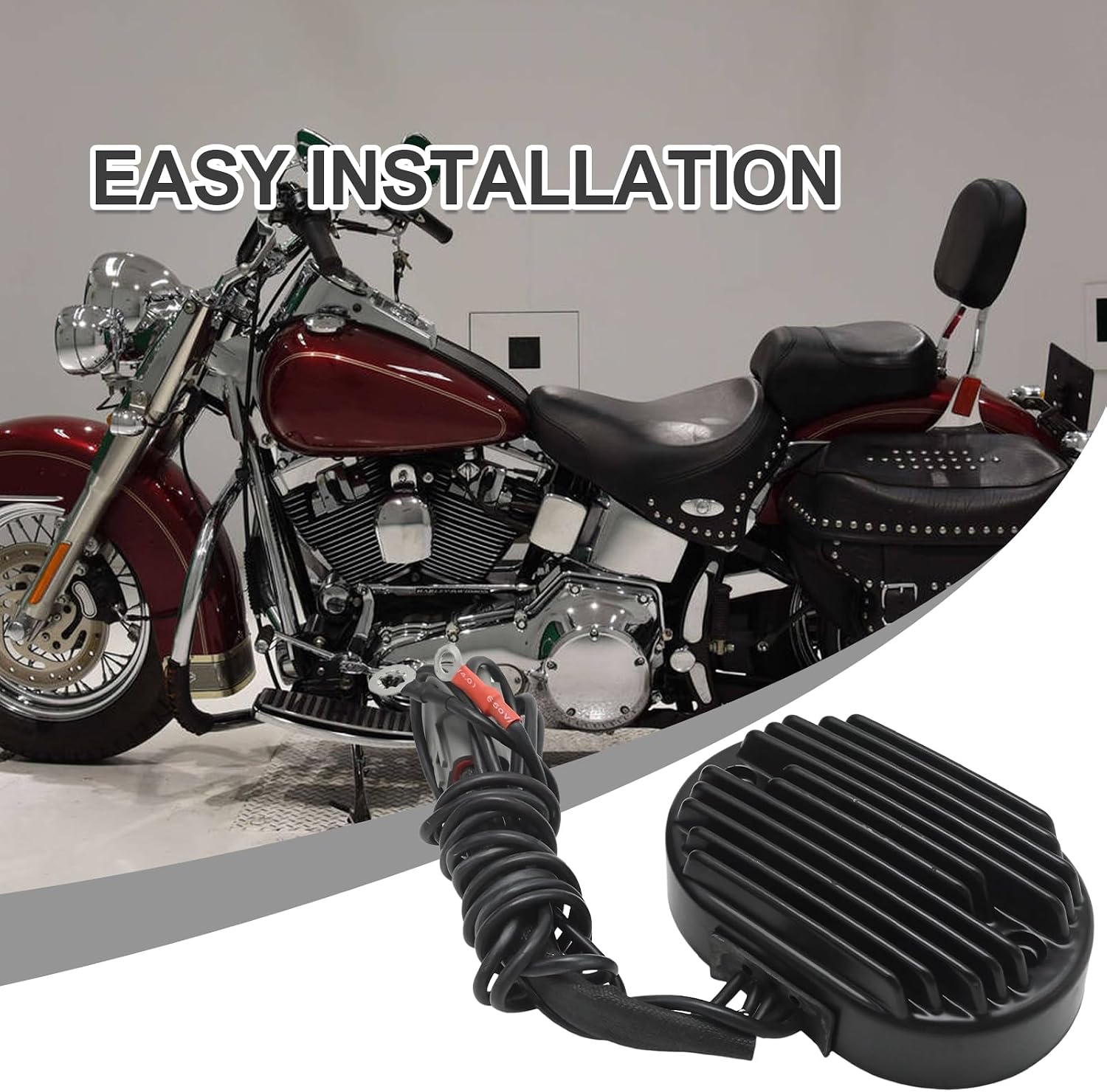 230-22071 Voltage Regulator Rectifier, Replacement for Harley-Davidson FLSTC Heritage Softail FLSTCI Softail Heritage Classic 2001-2006, Replaces 74540-01