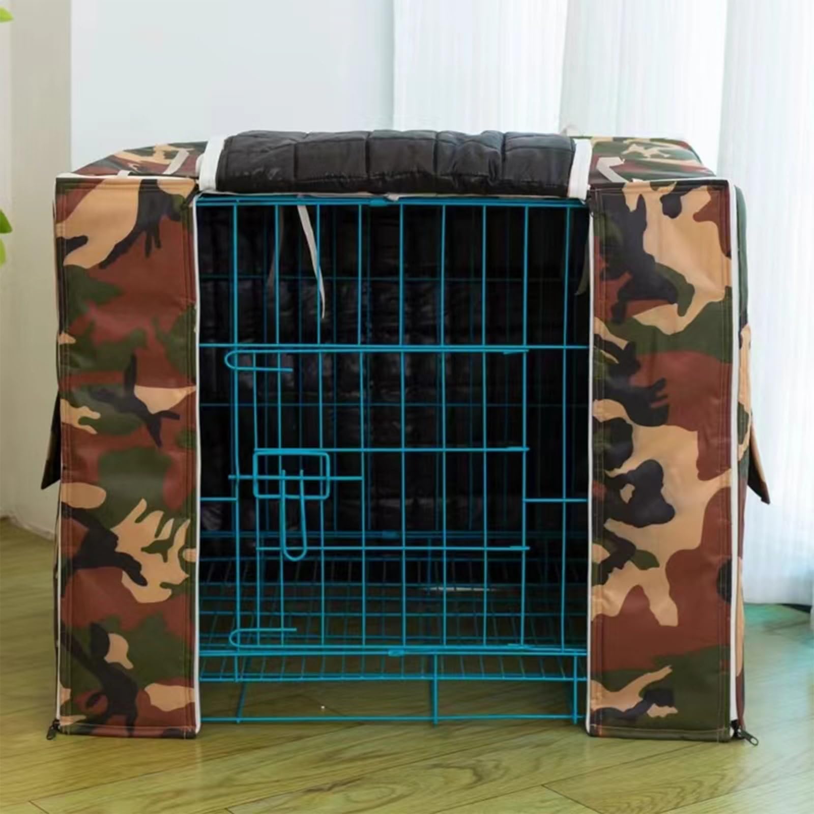 Housse de cage imperméable extérieur bâche Oxford chien été hiver