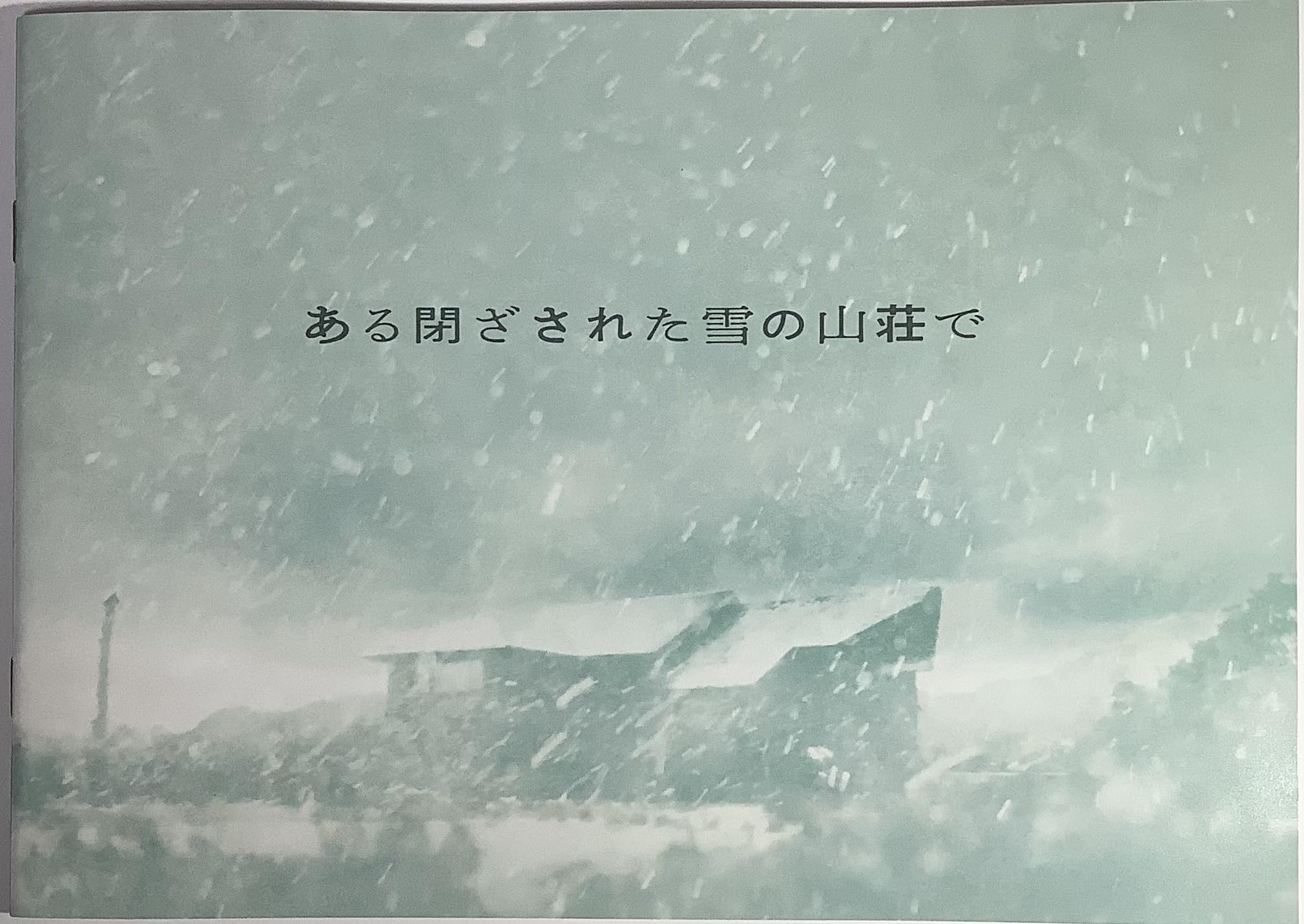ある閉ざされた雪の山荘で　フライヤー ①ある閉ざされた雪の山荘で | 映画チラシ・フライヤー