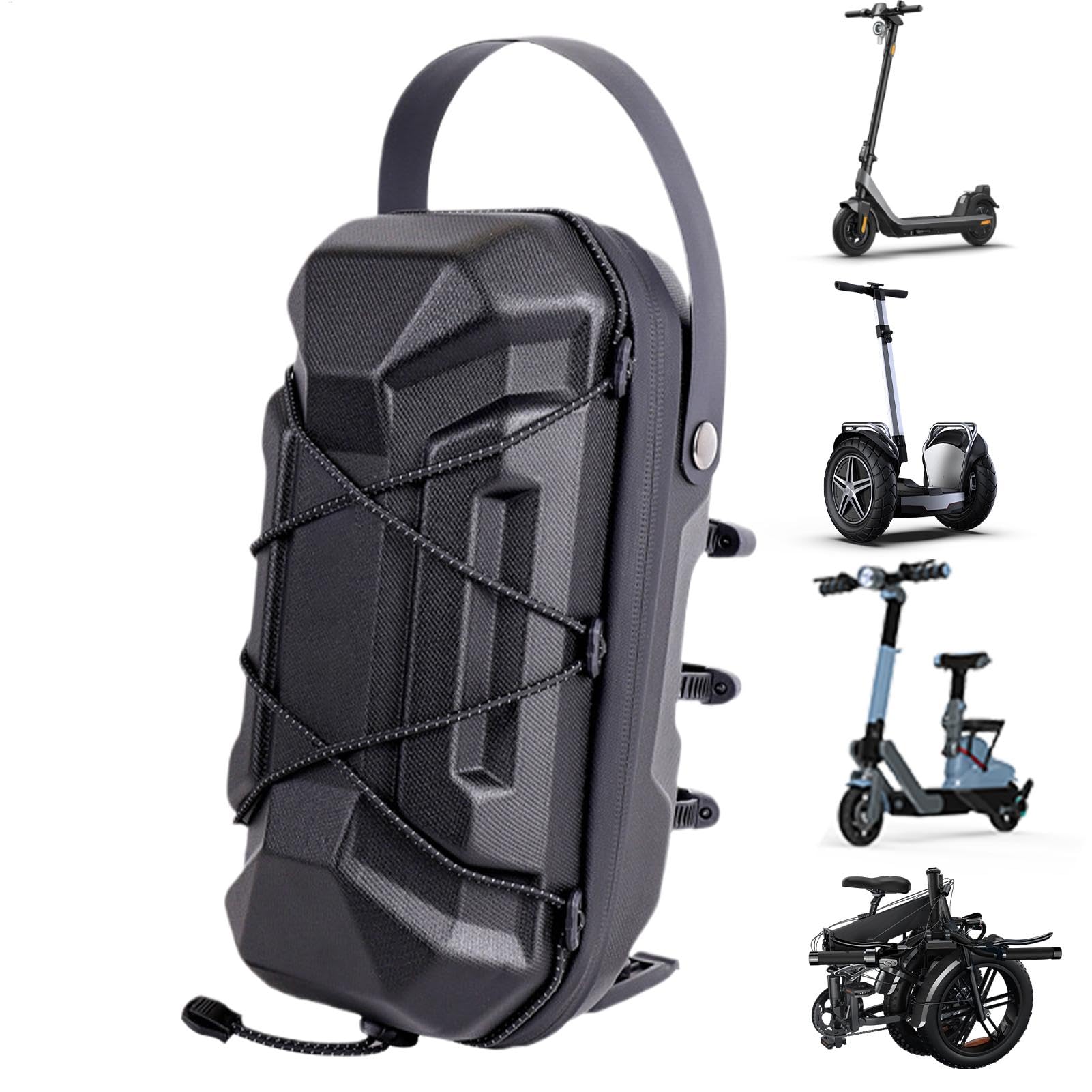 Borsa Per Monopattino Elettrico Organizer Impermeabile Da Manubrio | Borsa da Manubrio Monopattino Bici, Organizer Manubrio Anteriore, Per Bambini, Adulti E Tutte Le Età