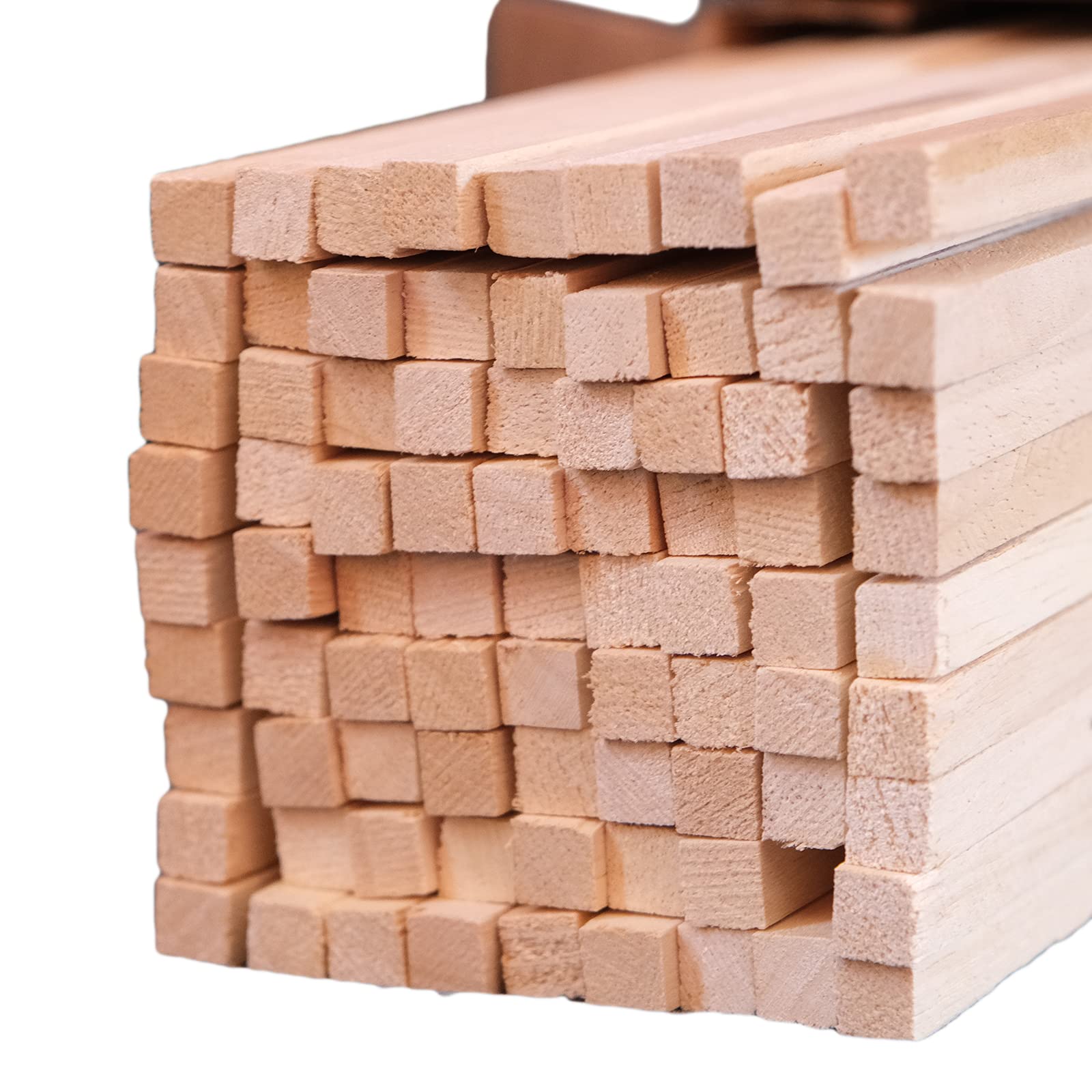 Tutores de madera/100 x 1 x 1 cm (cuadrados)