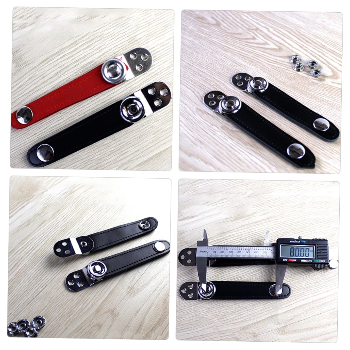 Vaguelly Sturdy Accordion Harness Straps Black Metal Buckle Belt Bellows Accessories