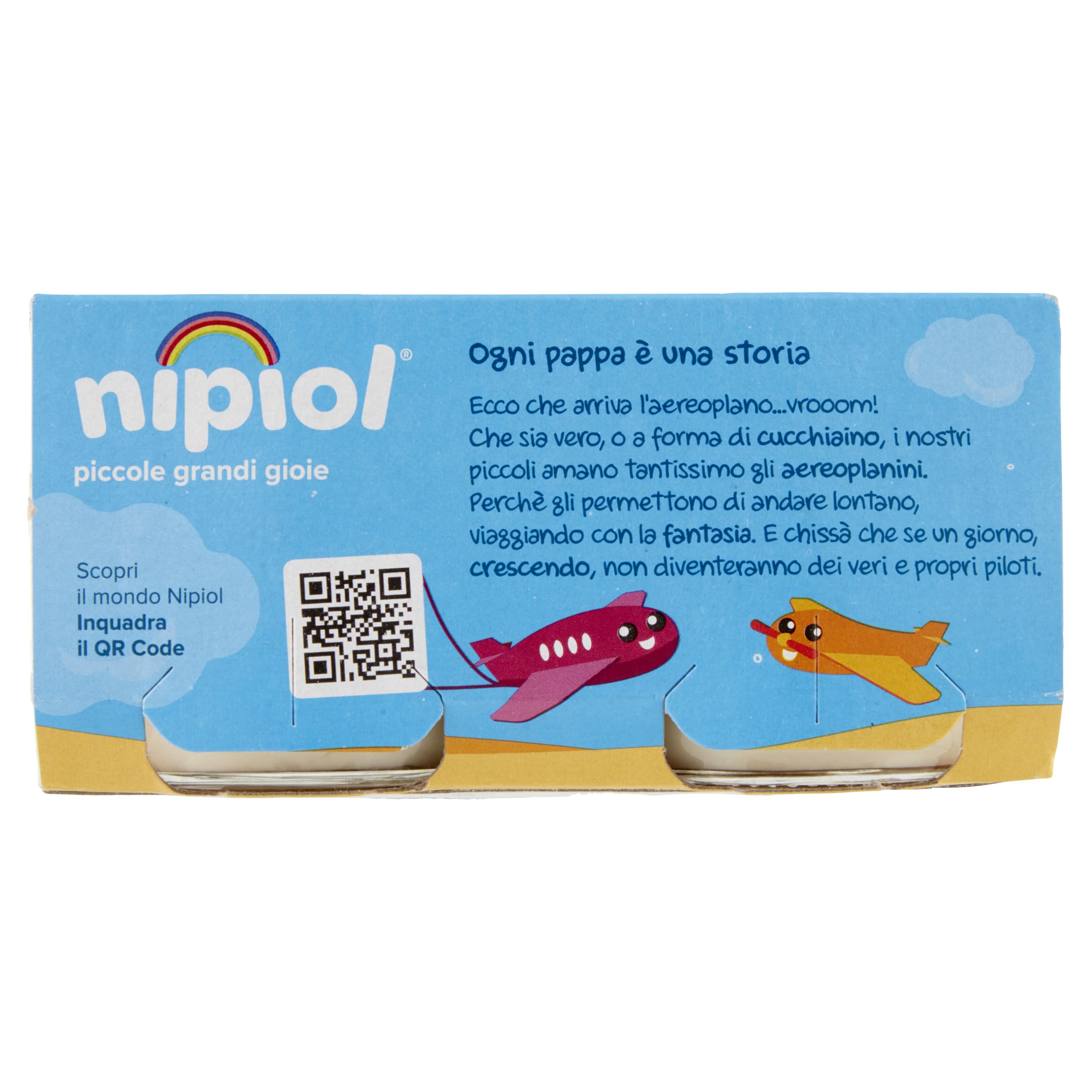 Nipiol Omogeneizzato Pollo 2x80g (12 Confezioni)