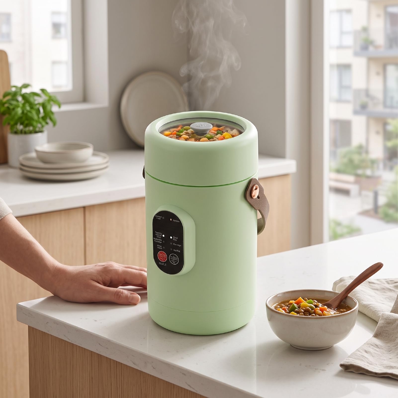 Cuociriso Piccolo, Pentola in Ceramica Antiaderente da 1,6 Litri 8