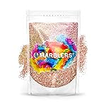 MARBLERS Holographic Glitter [Holo French Pink] 3oz (85g) | Fine | Non-Toxic, Vegan, Cruelty-Free | Face, Body, Eyeshadow, Hair, Festival, Party Makeup | Nail Art, Polish | Resin, Tumbler, Candle