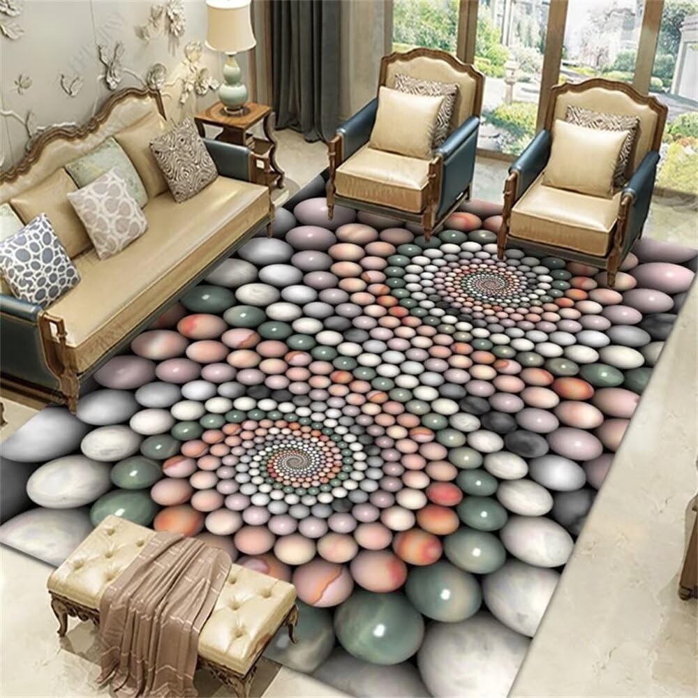 Tapis de sol anti-allergique à isolation phonique rose 120X200