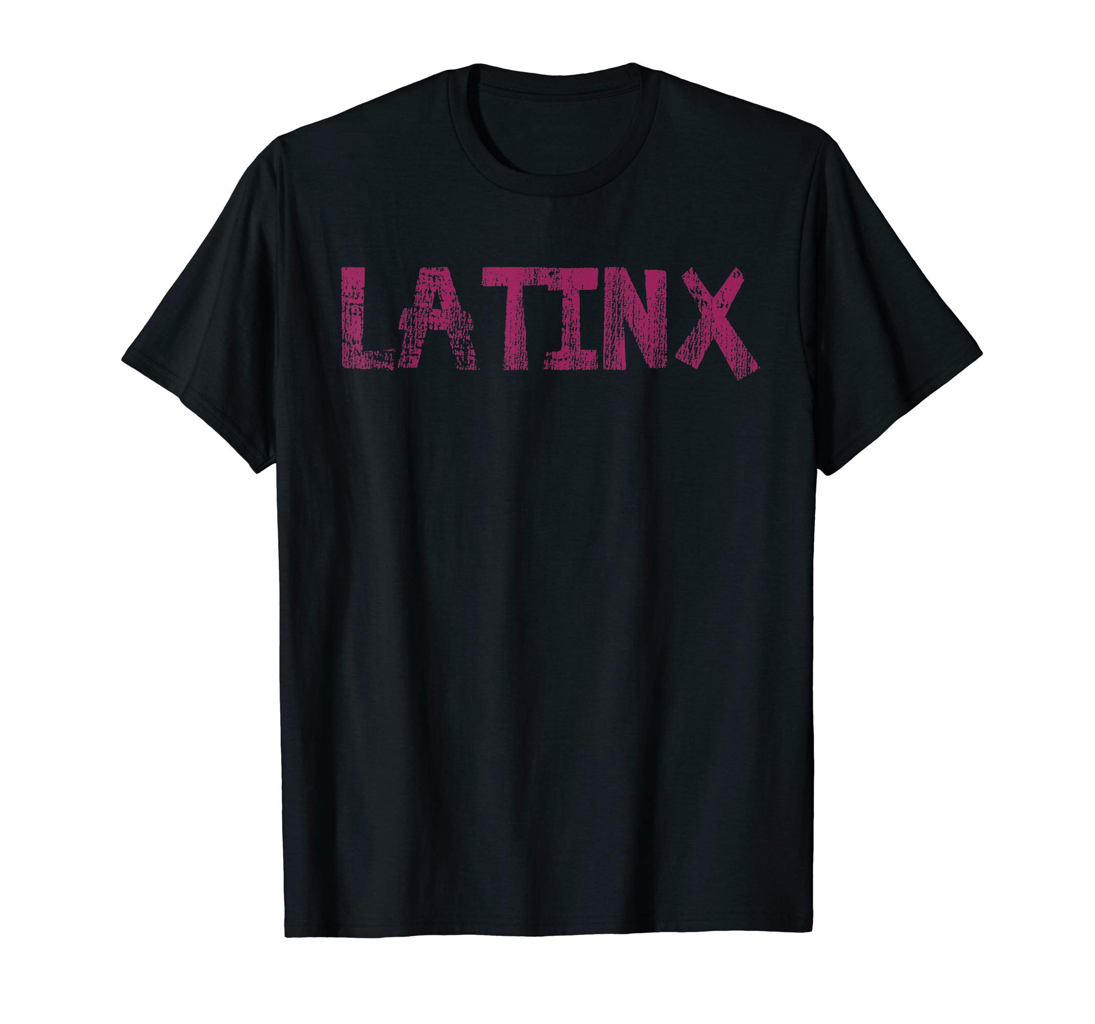 LATINX College Print Shirt Pink