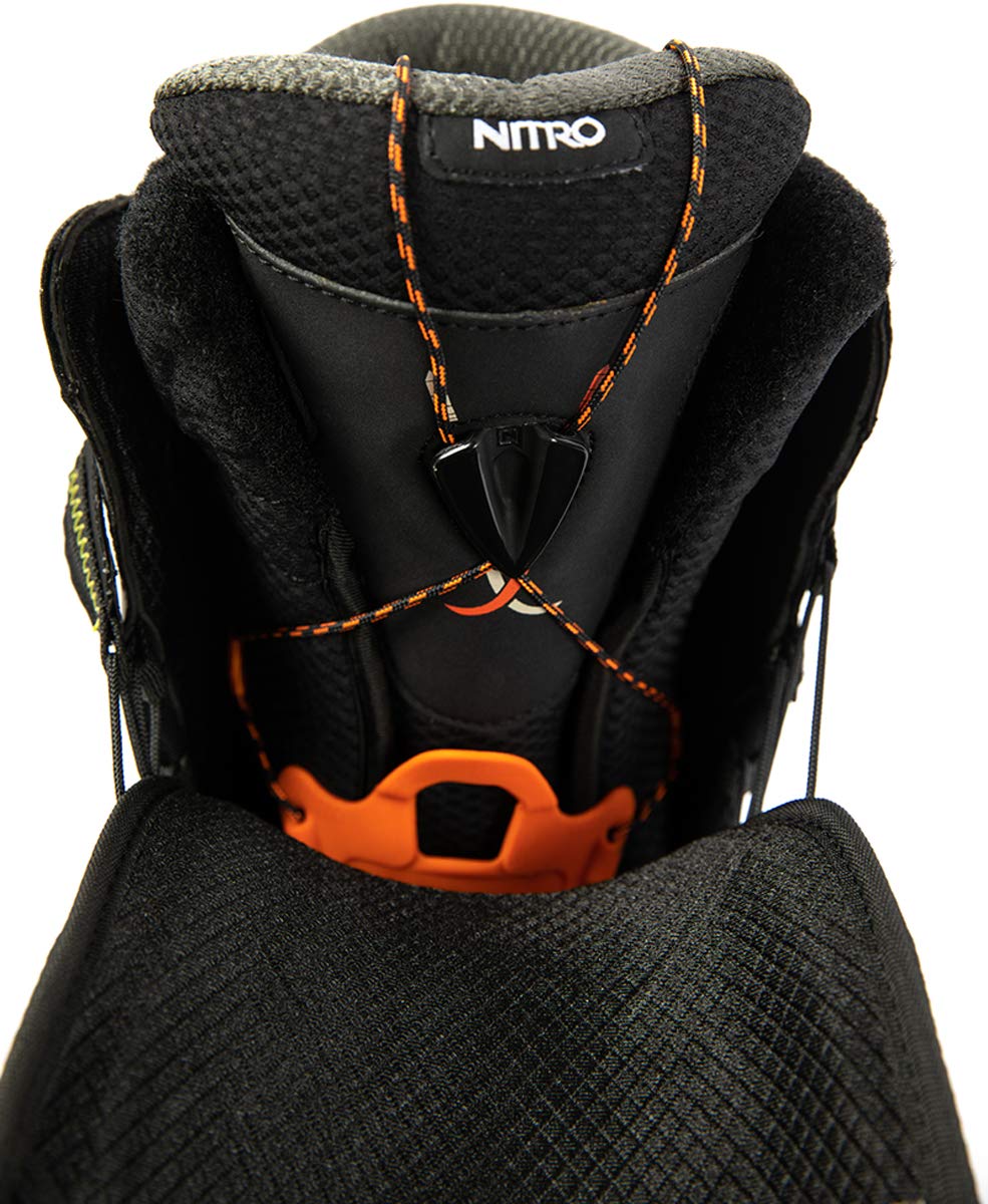 Nitro Snowboards Incline TLS Buty snowboardowe, Mężczyźni, Black-Lime, 250