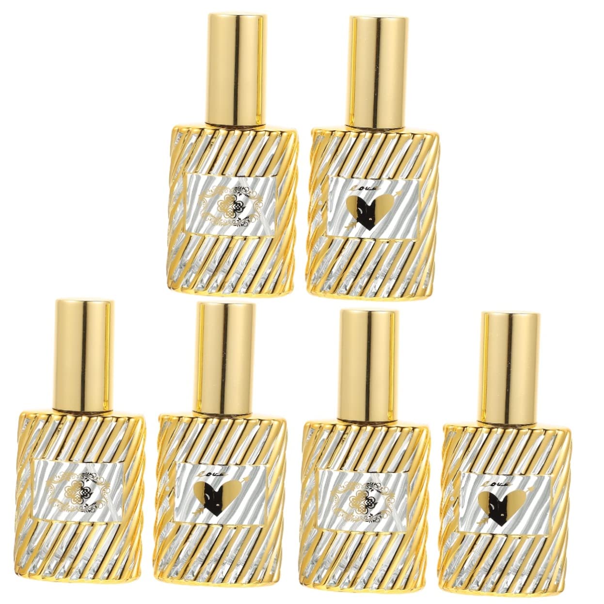 FRCOLOR 3 Set Di Contenitori Per Profumi Da Viaggio Riutilizzabili Contenitori Per Bottiglie Da Viaggio Comprimibili Mini Dispenser Di Profumo Per Campeggio 2 Pezzi * 3