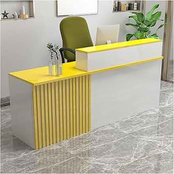 Amazon.co.jp: レジカウンター カウンターテーブル 木製 サロン 受付