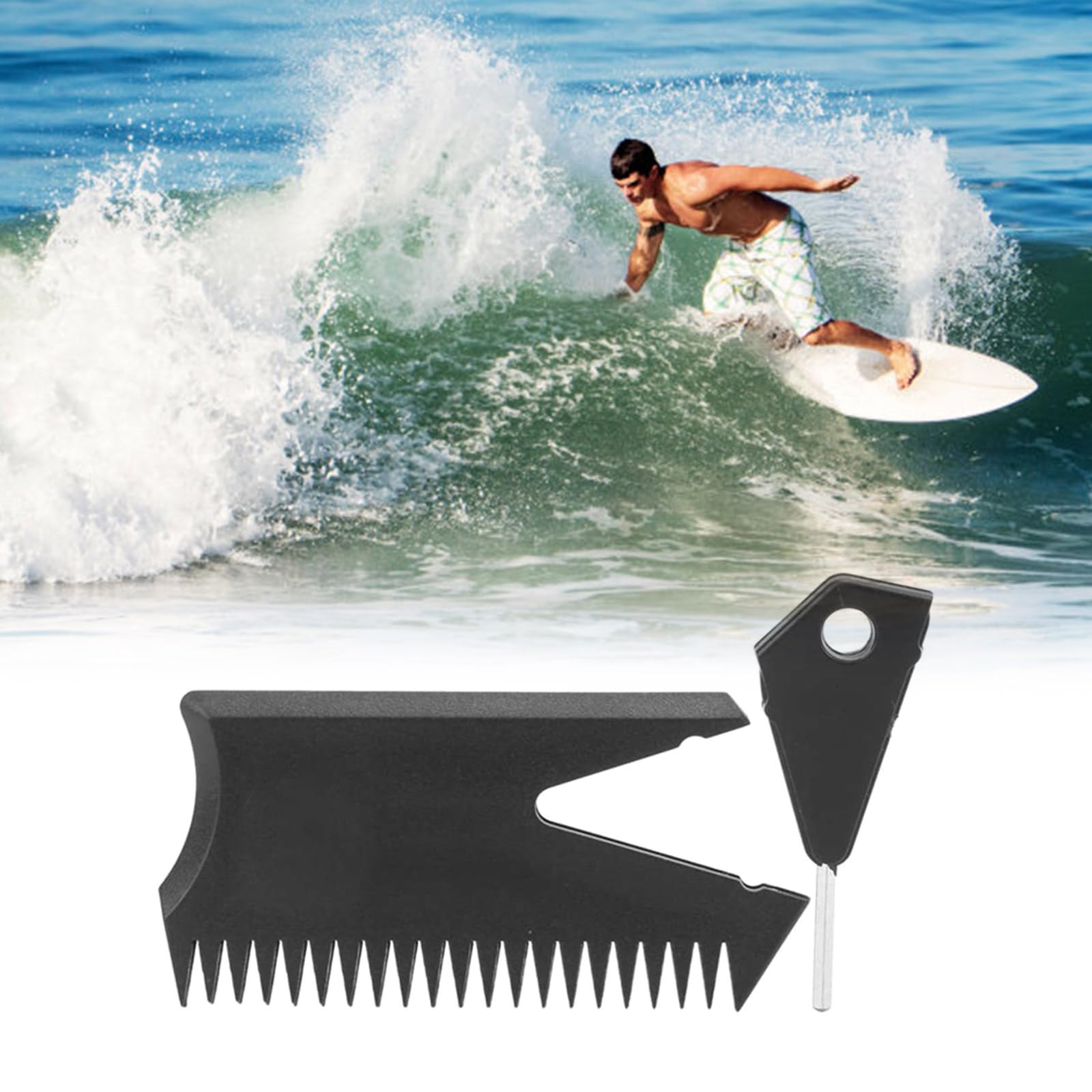 4Pcs Surfboard Waxes Comb Nonslip Waxes Scraping Comb Surfboard Scraper Surfboard Paddleboard Maintenance Tool