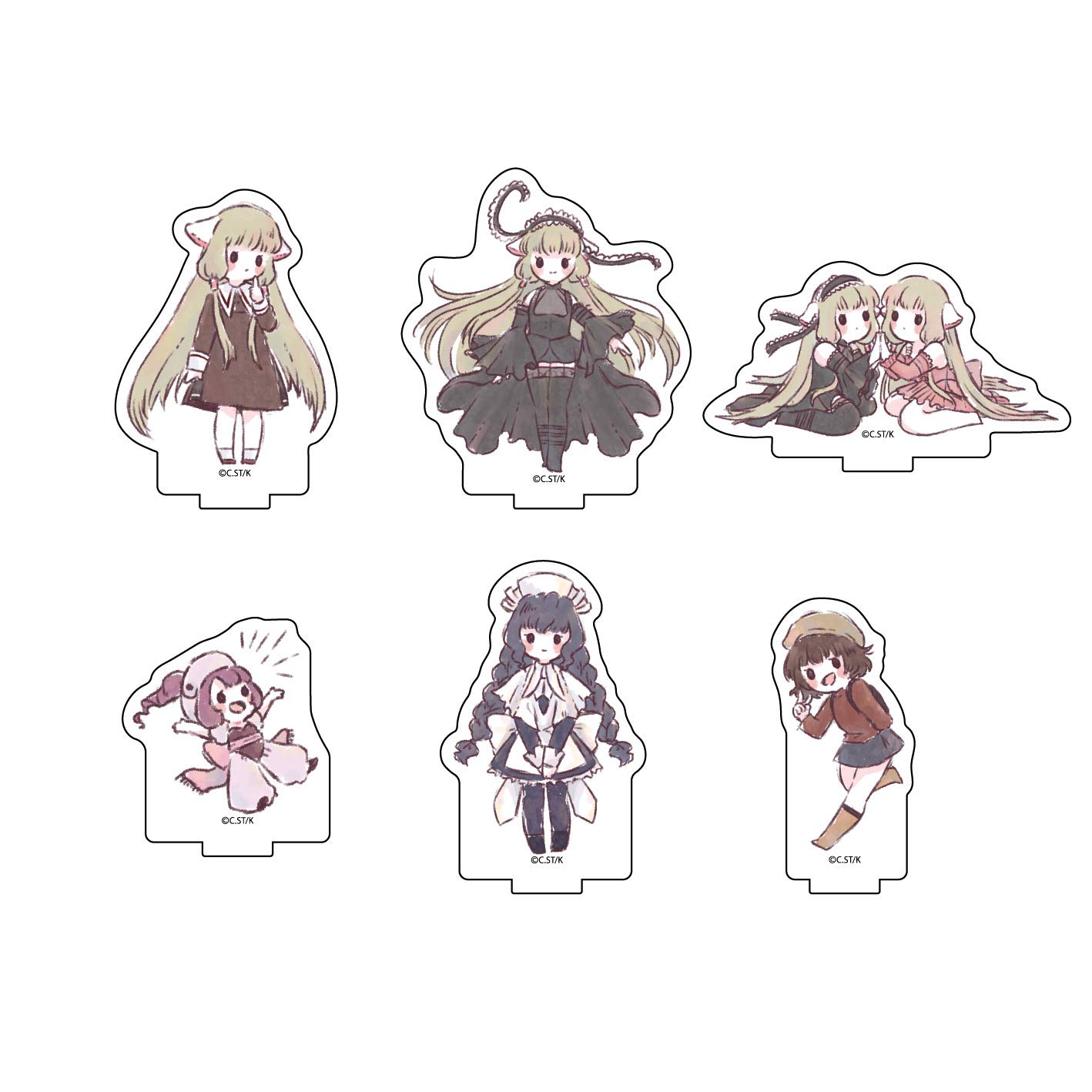 Amazon.co.jp: ちょびっツ 01 グラフアート アクリルぷちスタンド BOX