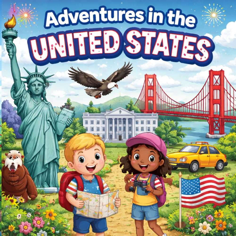 Adventures in the United States: A Fun Learning Journey for Ages 6–10