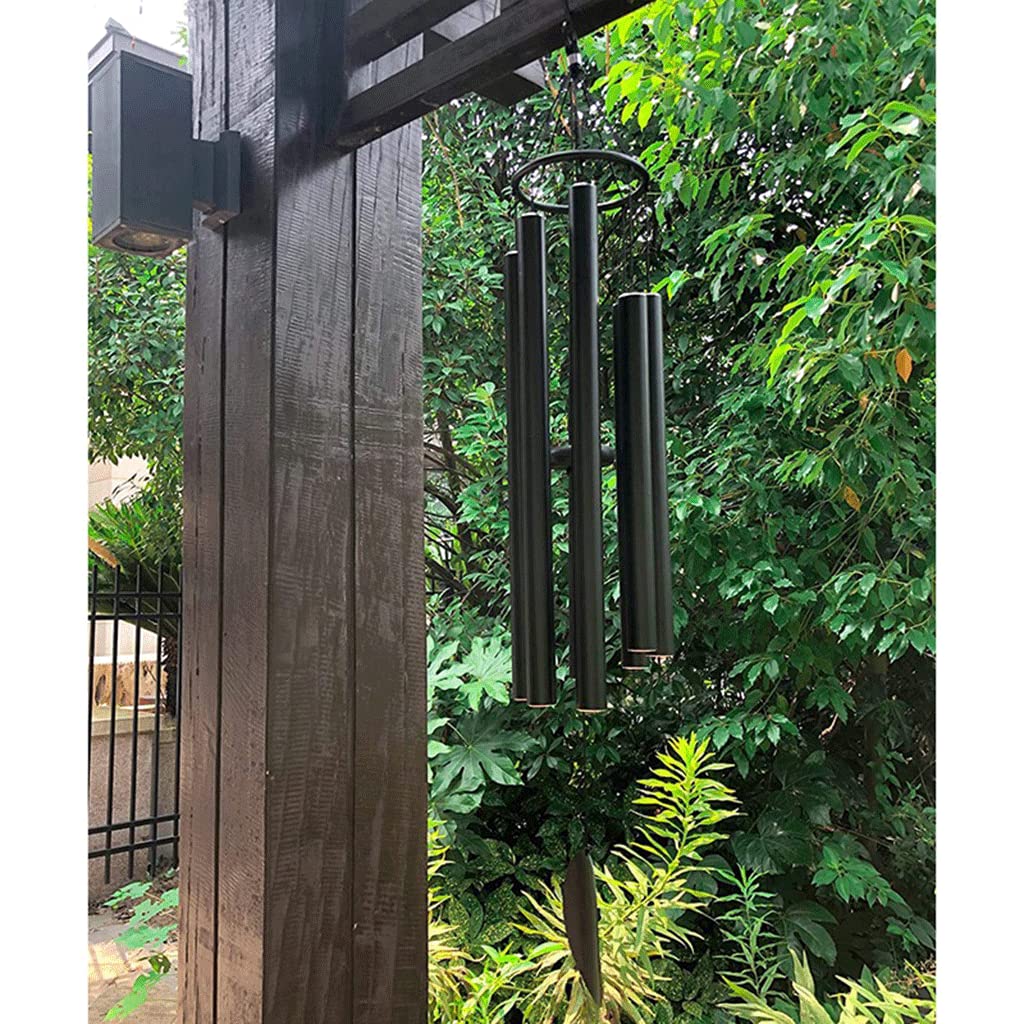 Campanelli eolici grande tono profondo 38 in 8 tubi sintonizzati all'esterno della campana del vento da giardino, sospeso, balcone, decorazione della casa regalo commemorativo (come mostrato 38 poll