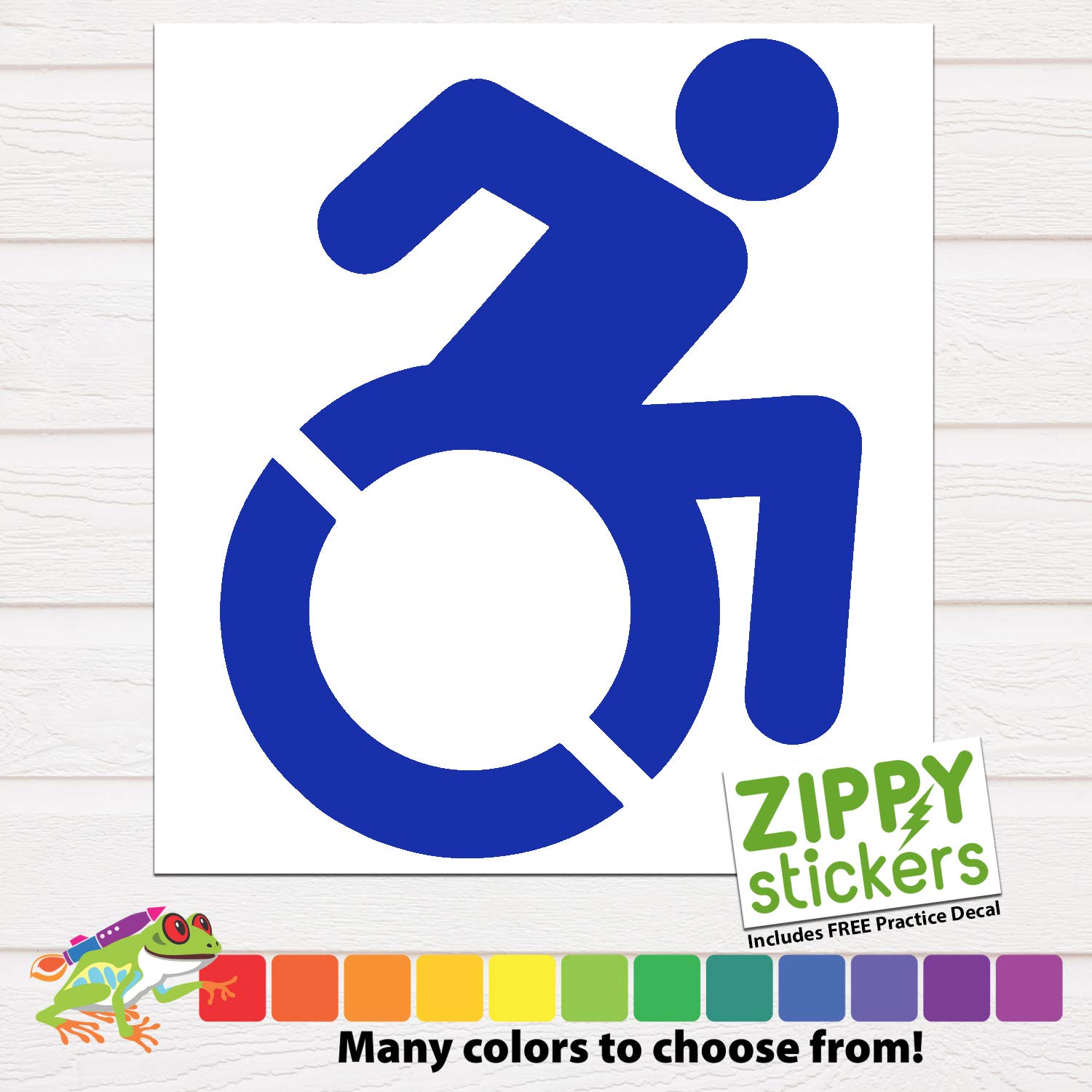 Buy Zippy Stickers Handicapped/Disabled Symbol/Sign Decal/Sticker