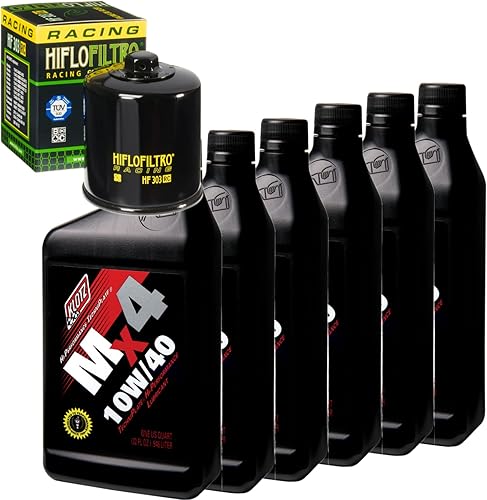 Kit de cambio de aceite para Polaris 2000 Xpedition 425 MX4 Techniplate 10W-40