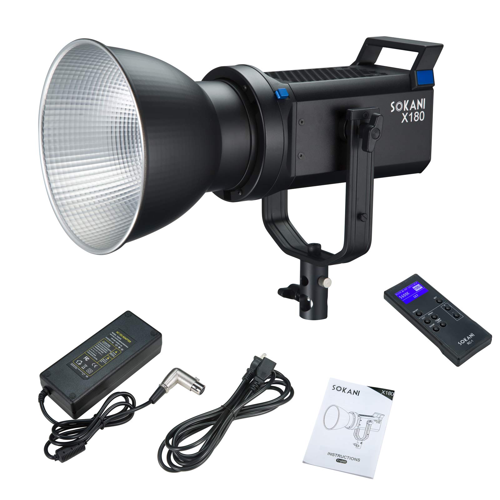 Amazon | Sokani X180 180W 5600K COB LEDビデオライト
