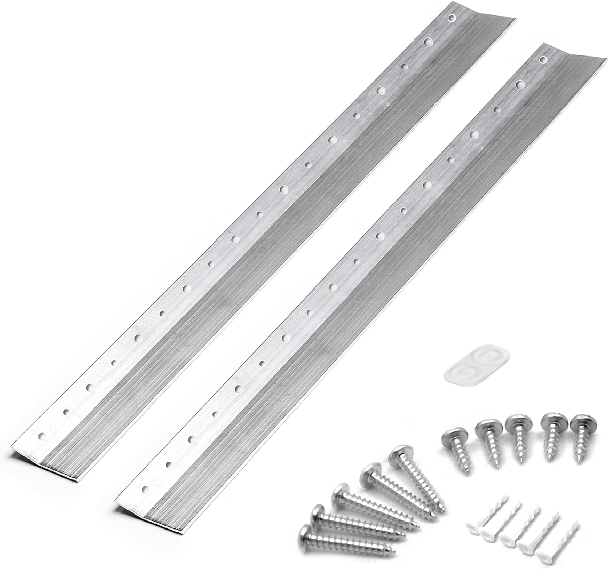 - PHS French Cleat Picture Hanger - 18 inch 10 Pairs - Heavy Duty Z Clip System, Supports 90lbs - Mirror Hanging Kit, Picture Hanging Hardware, Whiteboard & Headboard Wall Mounting Brackets
