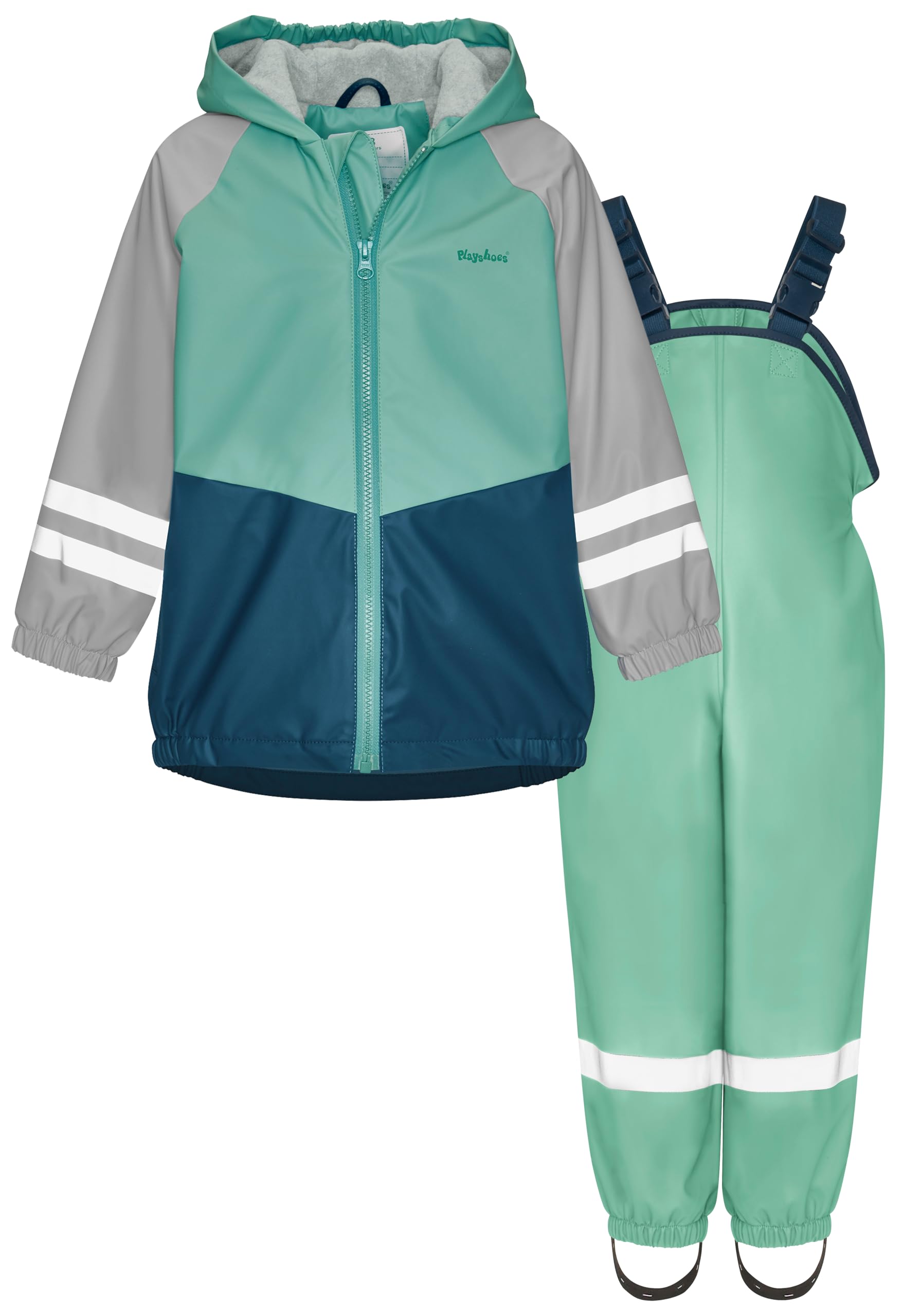 Playshoes Zweiteiliger Regenanzug Fleece-Futter
