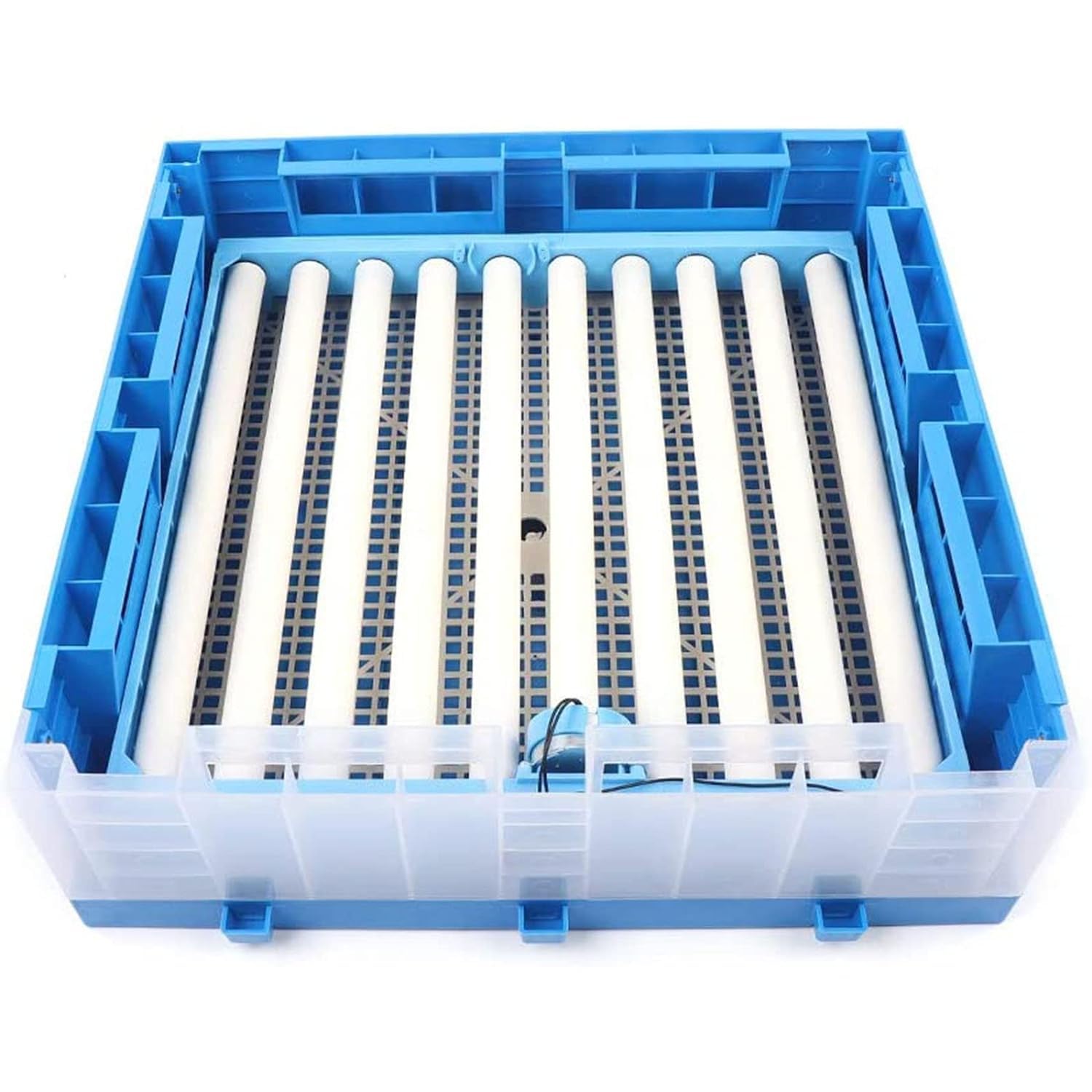 Incubadora automática de huevos, 64 huevos de gallina fértiles, control de temperatura y humedad, giro automático, recarga de agua, perfecta para incubar patos, codornices