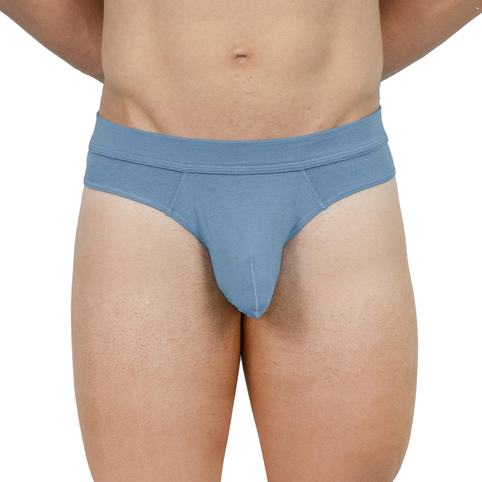 Obviously Men's Slate Underwear Hipster Brief Eliteman Anatomax (Slate/L)