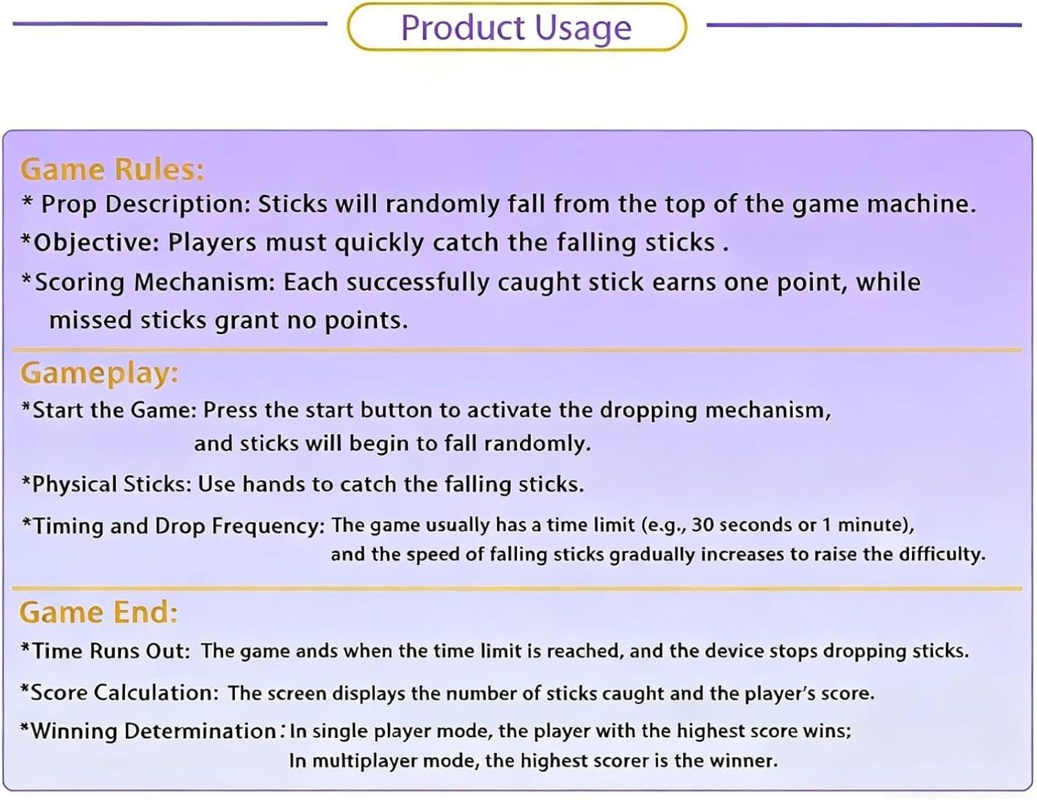 Gra Ćwicząca Koordynację Wzrokowo-Ruchową, Automat Do Gry Catch Stick, Gra Zręcznościowa Reflex Stick Challenge, Regulowany Statyw, Poprawiająca Koncentrację I Reakcję, Na Imprezy