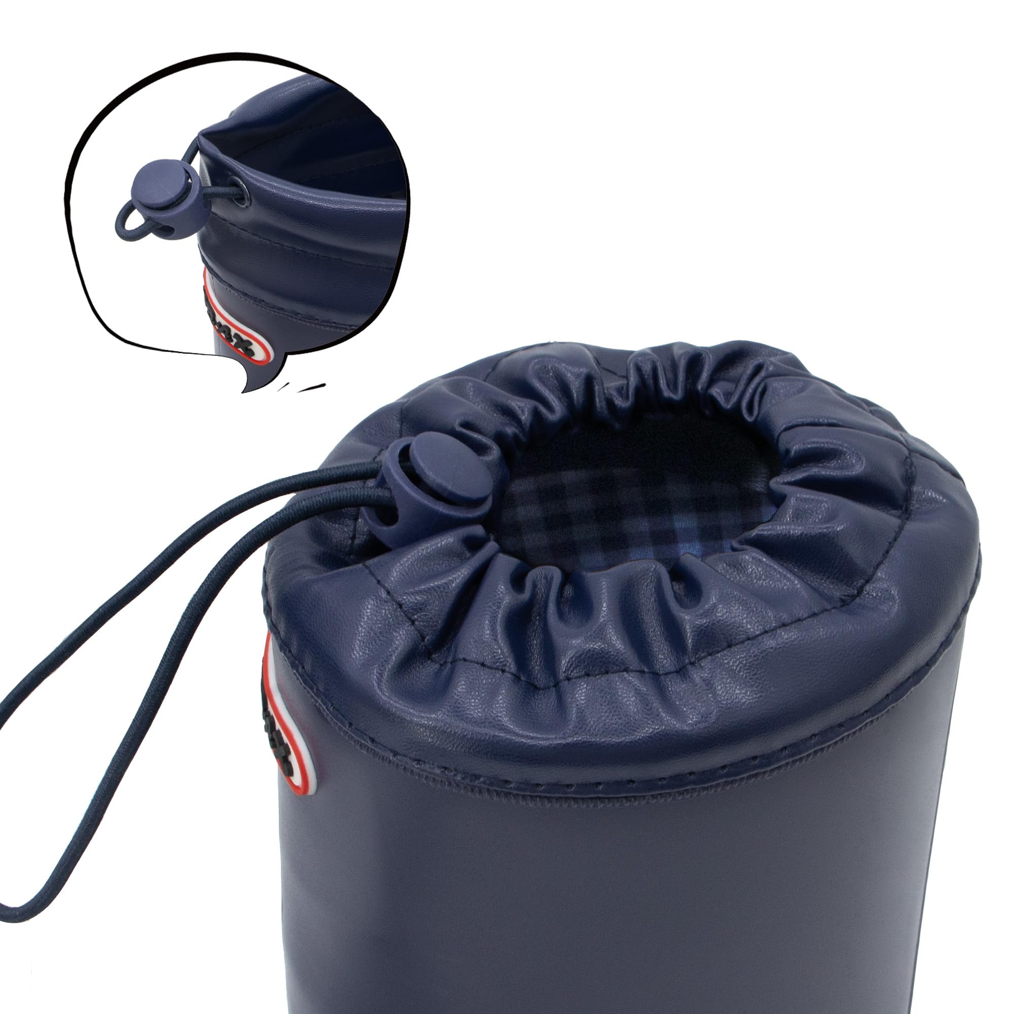 Zorax Stivali di gomma unisex per bambini, con coulisse regolabile
