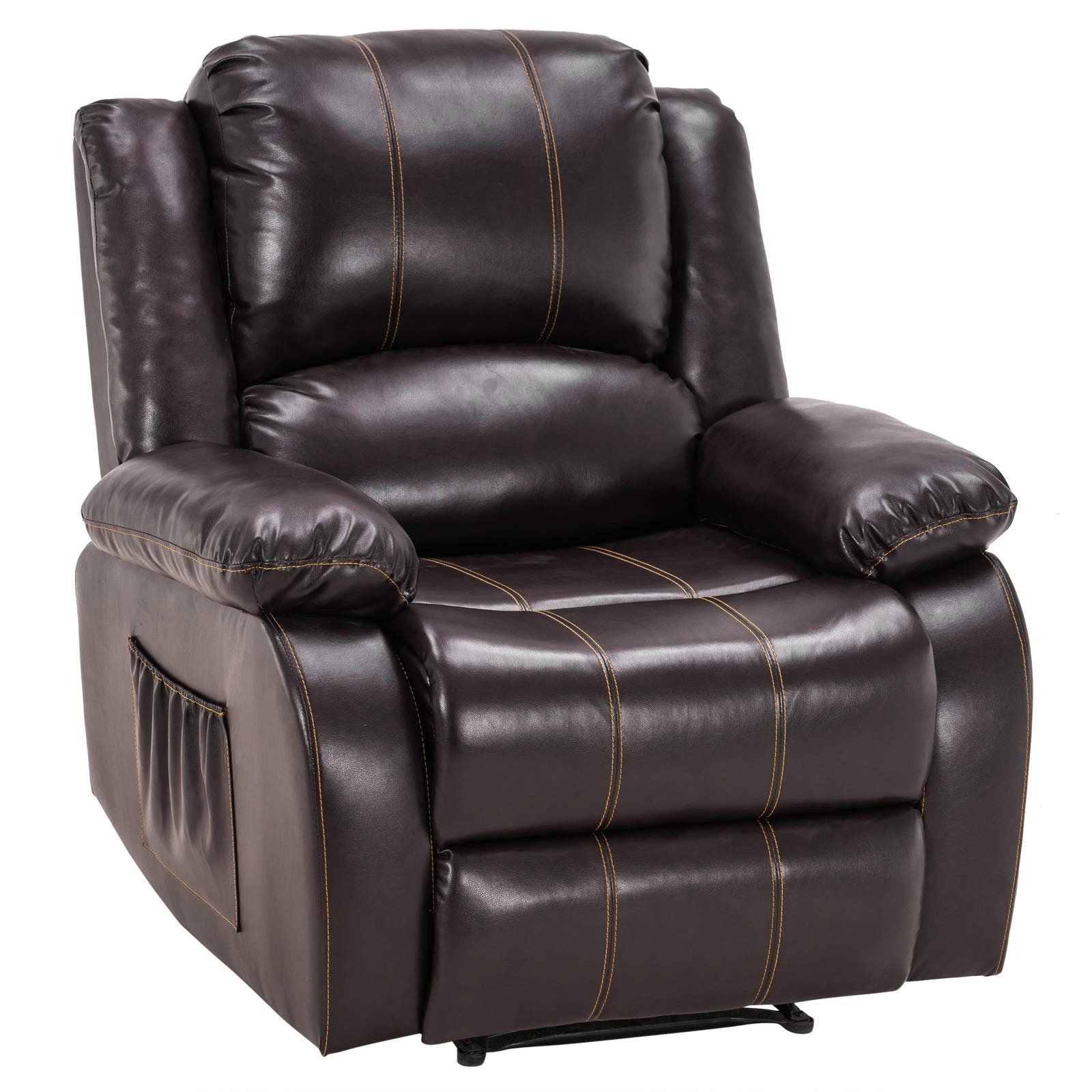 Buy VINGLI Recliner Chair for Living Room PU Leather Recliner Heavy