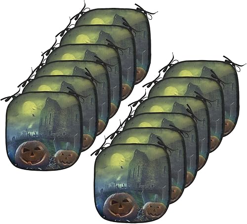 Miniatura 76 de Lunarable Cojín retro para silla, mujer con cabello, letrero de victoria con burbujas de discurso, inspirado en arte pop, acolchado de asiento para