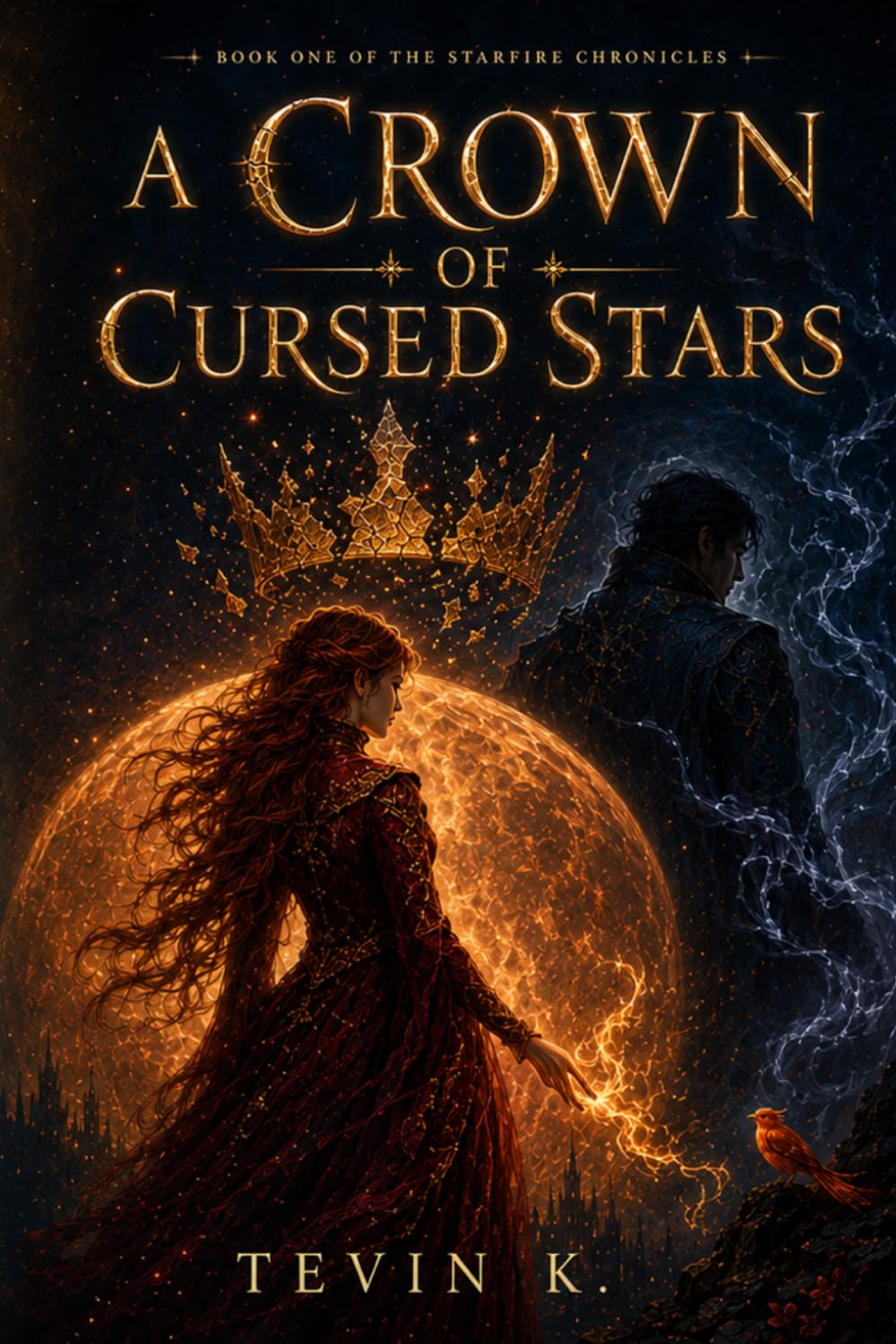 A Crown of Cursed Stars - Book One of the Starfire Chronicles: A Romantasy Novel (Starfire Chronicles Book 1)