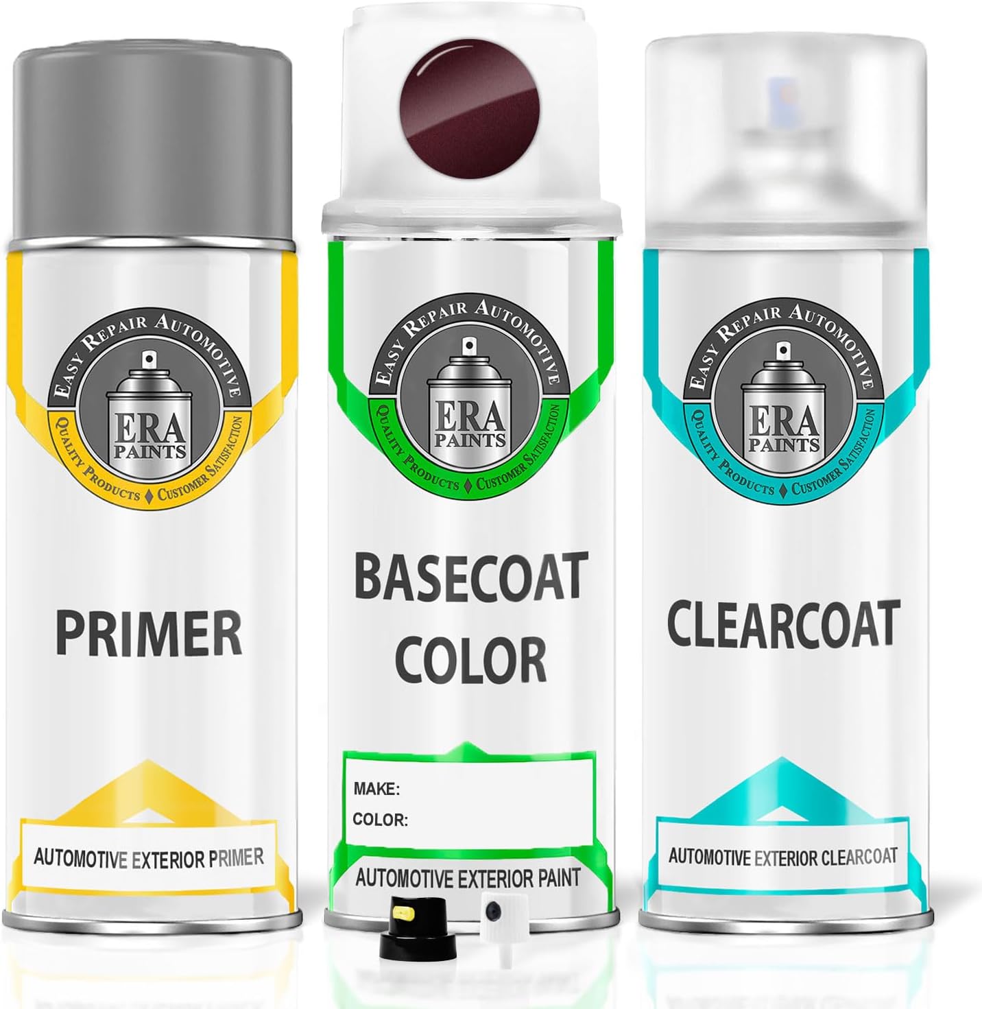 ERA Paints - LM3W/8B1/8B2/E4 - Carmon Red Metallic for PORSCHE Exact OEM Color Match Automotive Touch Up Paint for Cars - Scratch & Chip Repair for Metal & Plastic - Essential Kit - Made in USA