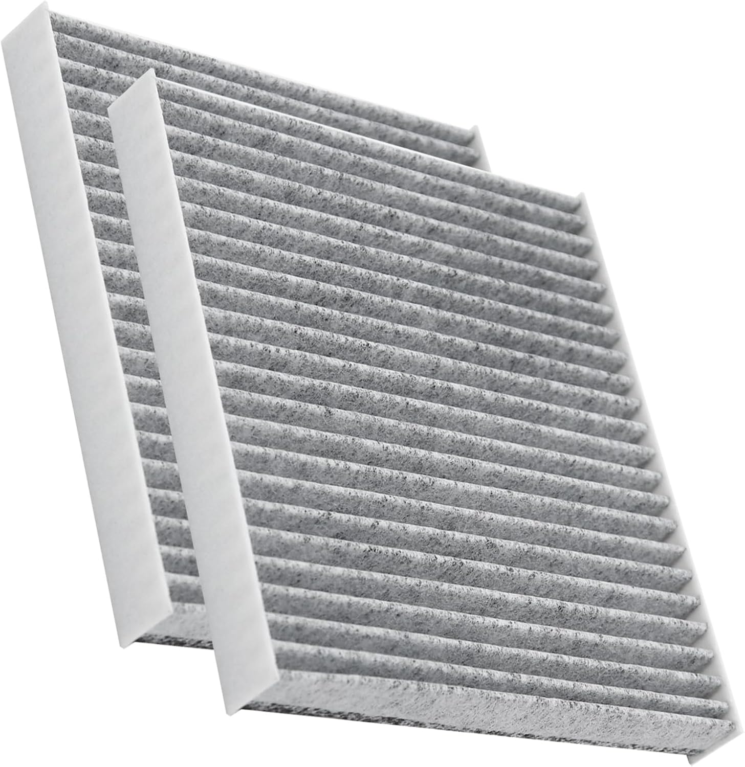 Photo 1 of 2Pcs 68301863AA Cabin Air Filter, Replacement for Jeep Gladiator 3.6L 2020-2023 Replacement for Jeep Wrangler 2.0L 3.6L 6.4L 2018-2023, Replaces FDC12450 C21423