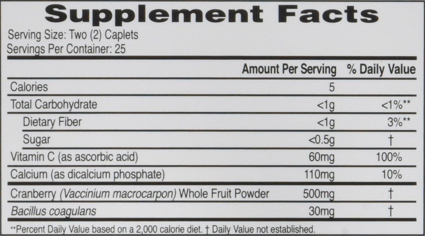 AZO Cranberry for Healthy Urinary Tract with Immune Boosting Probiotic & Vitamin C - 50 Tab : Health & Household
