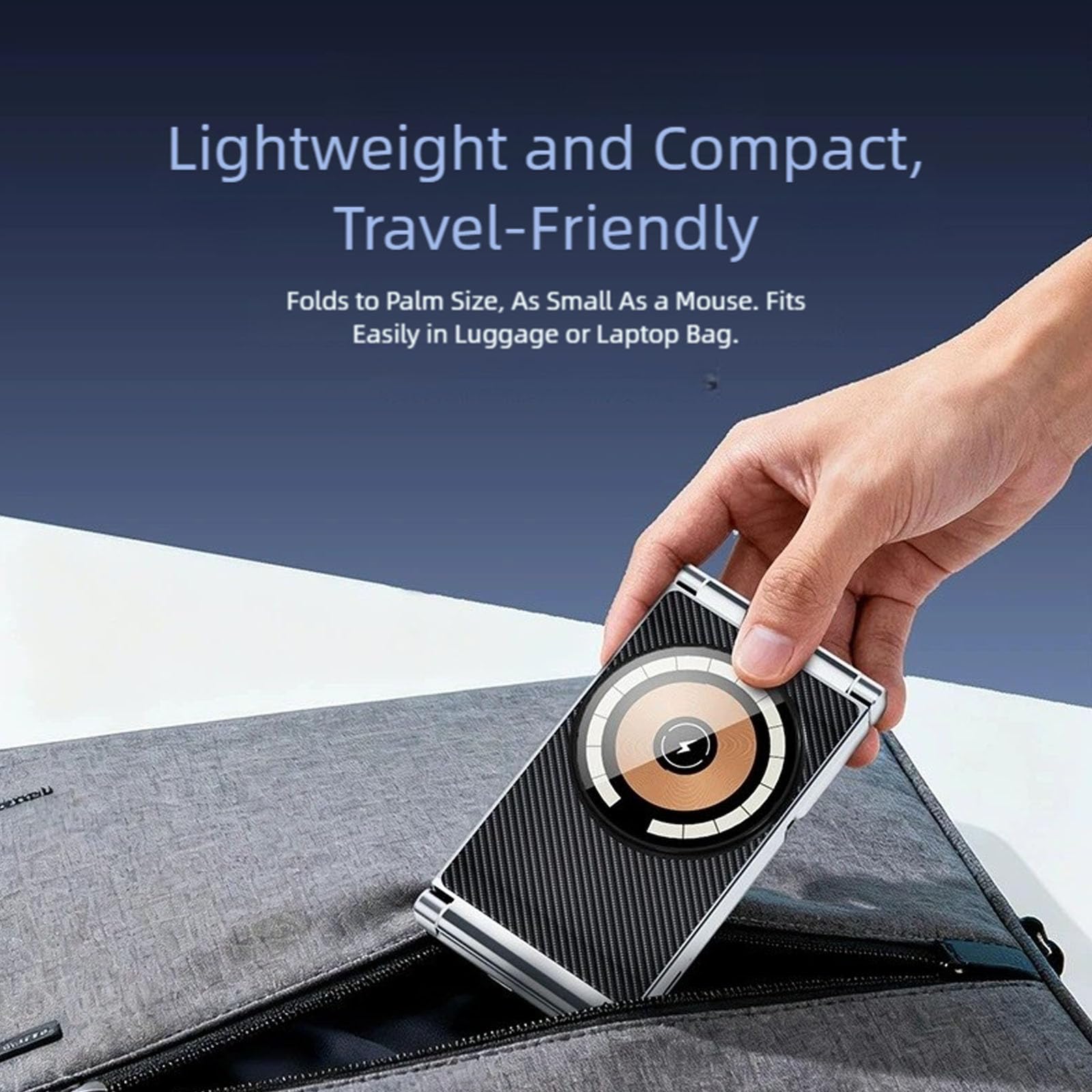 Adaptateur de charge magnétique sans fil pour téléphone portable, montre connectée, compatible avec écouteurs, charge rapide, station d'accueil magnétique pour téléphone portable