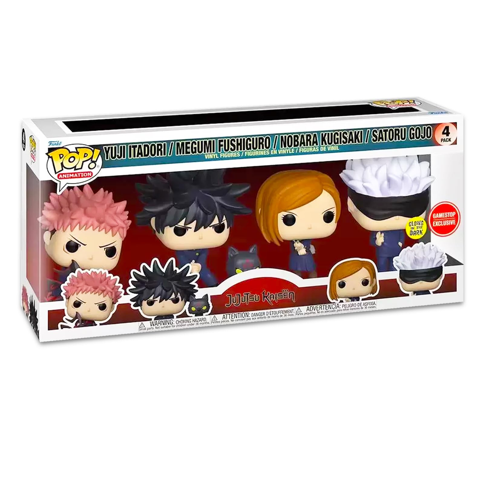 Amazon.co.jp: 呪術廻戦 ファンコポップセット - 虎杖悠仁 伏黒恵 釘脇