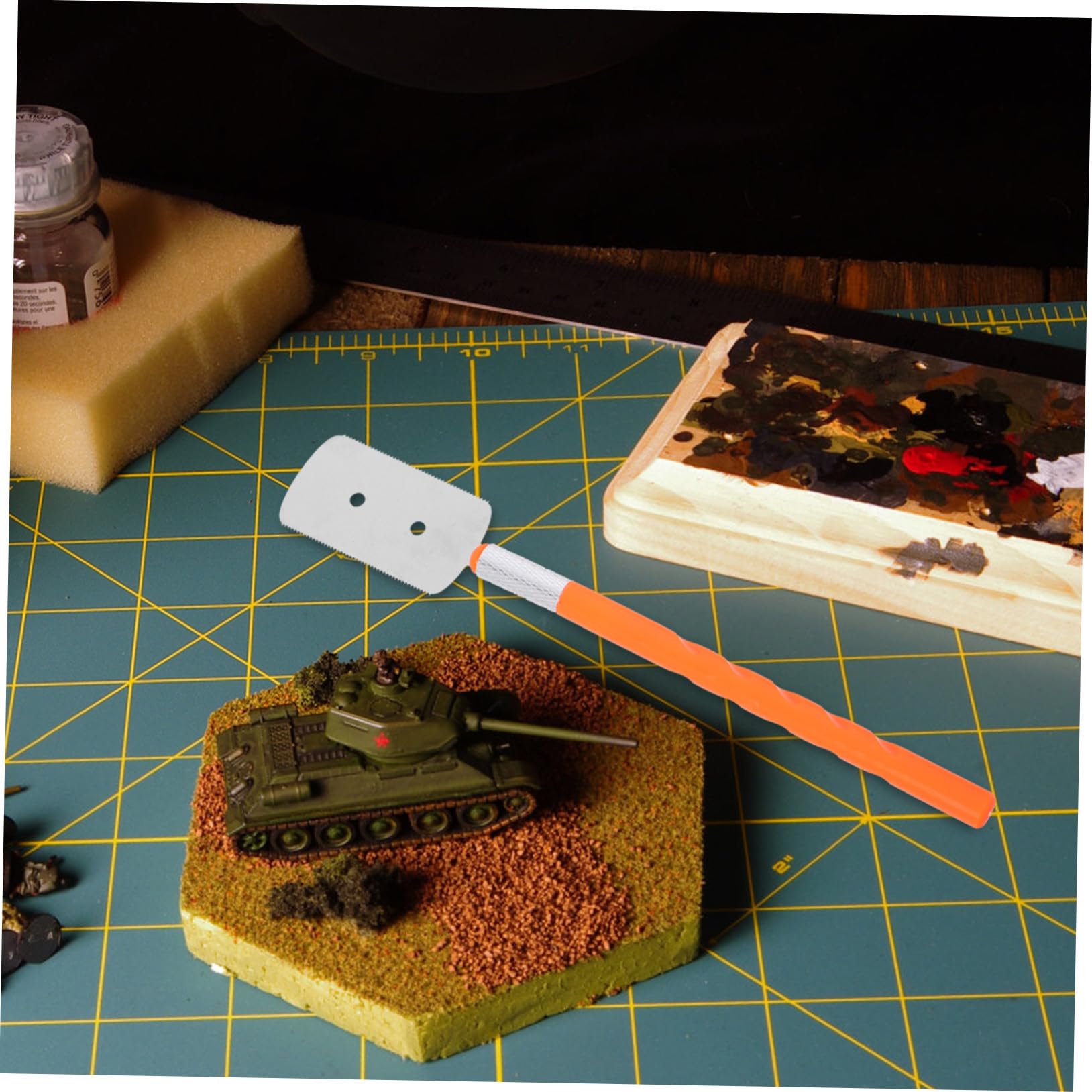 Housoutil Strumenti Per Modellismo Mini Seghe Mano Con Lame Di Ricambio Per Costruzione Di Modelli Adatte Plastica e Legno Design Ergonomico Per Hobby e Progetti Fai Da Te