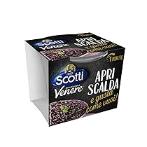 Riso Scotti Apri Scalda e Gusta Venere, Cup di Riso Italiano Monoporzione, Pronto in 1 Minuto, 200g