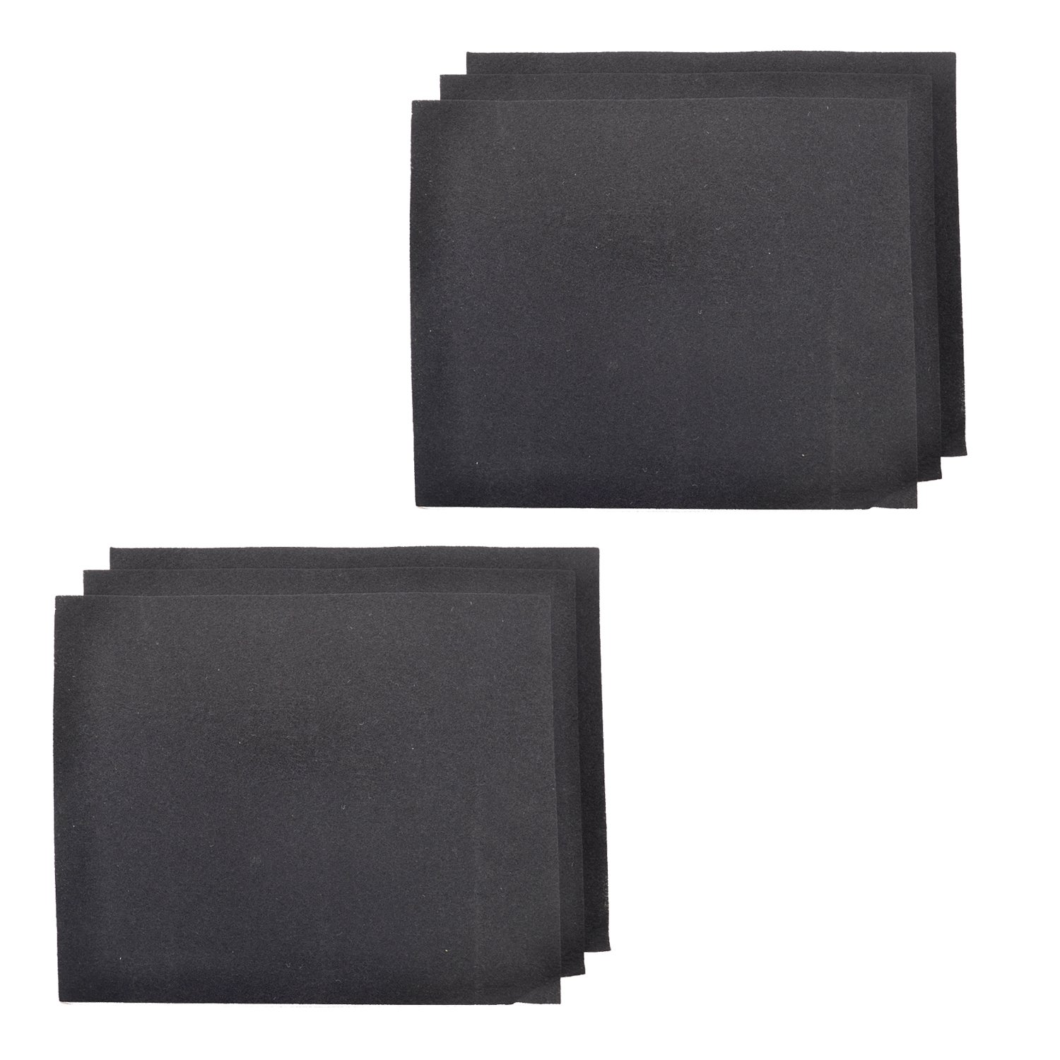 HQRP 6-Pack Carbon Filters Compatible with Hamilton Beach 04922 Replacement fits TrueAir 04160, 04161 models, fits 04912 HEPA Filter