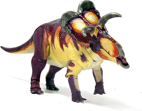 Miniatura 4 de Beasts of the Mesozoic Medusaceratops Lokii - Figura de acción de dinosaurio a escala 118 - Miniatura coleccionable articulada de 12 pulgadas,