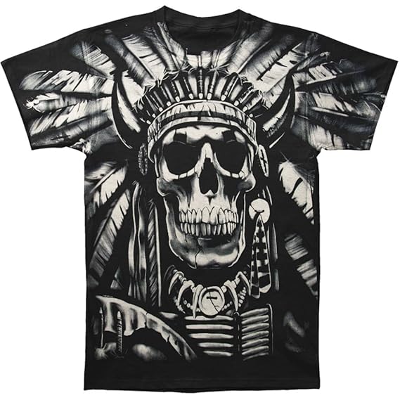 Skull t shirt india Outlet