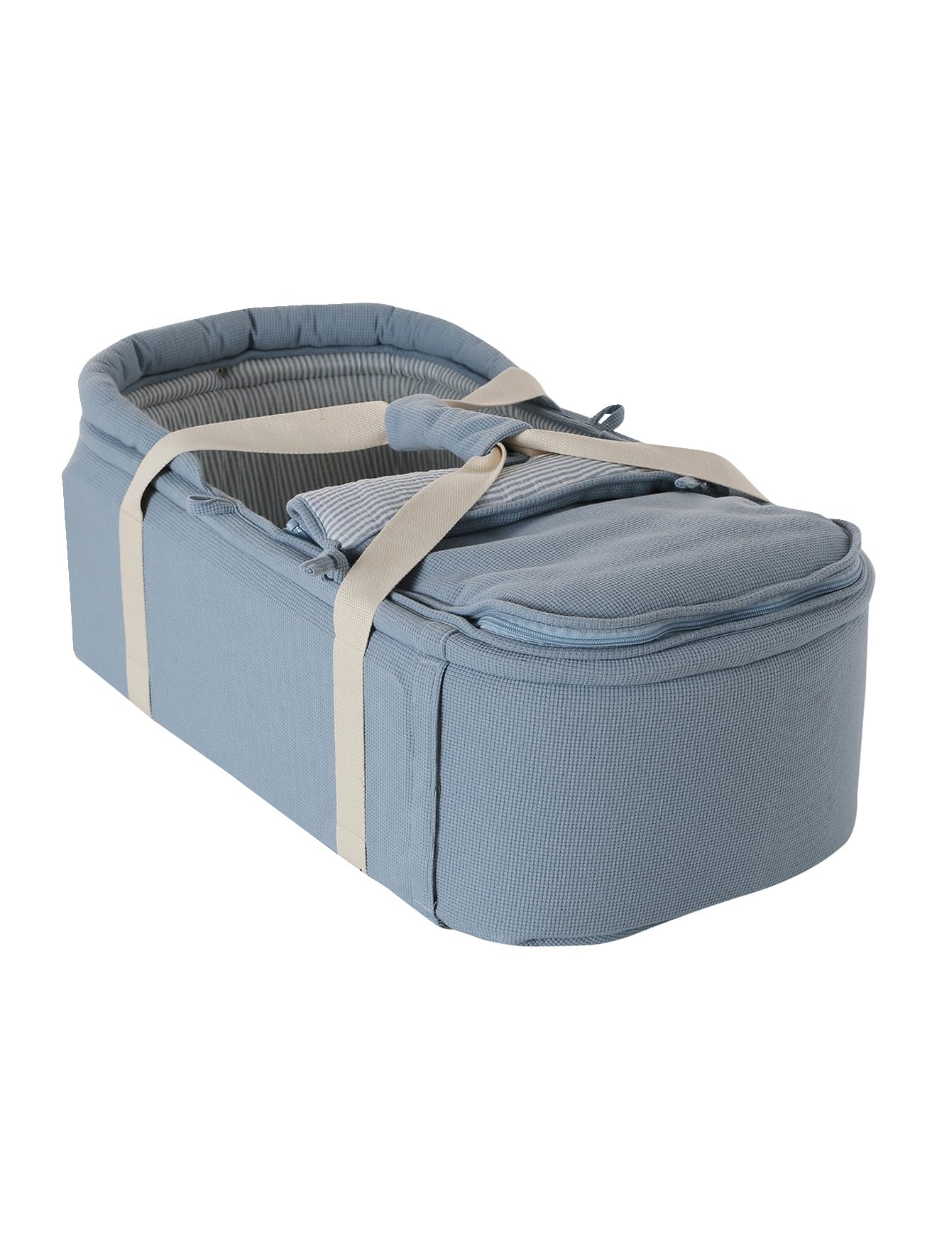 VERTBAUDET Couffin Bébé Souple en Tissu Bord de Mer