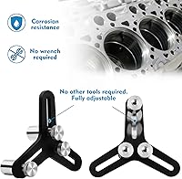 Vista 5 de Kujunpao Herramienta de cuadratura universal de anillo de pistón para orificios de 2-5 pulgadas de espacio final