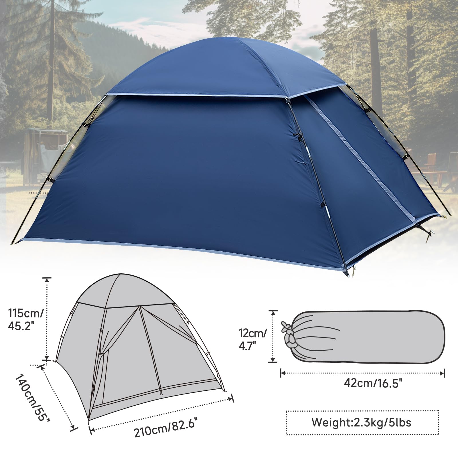 forceatt zelt 2 personen für Size:1 L Response MTB Ritzel 52T Geflammt
