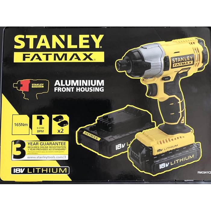 Buy STANLEY FATMAX 18V Impact Driver X2 