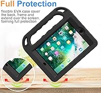 Vista 6 de BMOUO Funda para iPad Mini 1 2 3, iPad Mini 1/2/3 Funda para niños - Protector de pantalla integrado, a prueba de golpes, ligera, cubierta dura