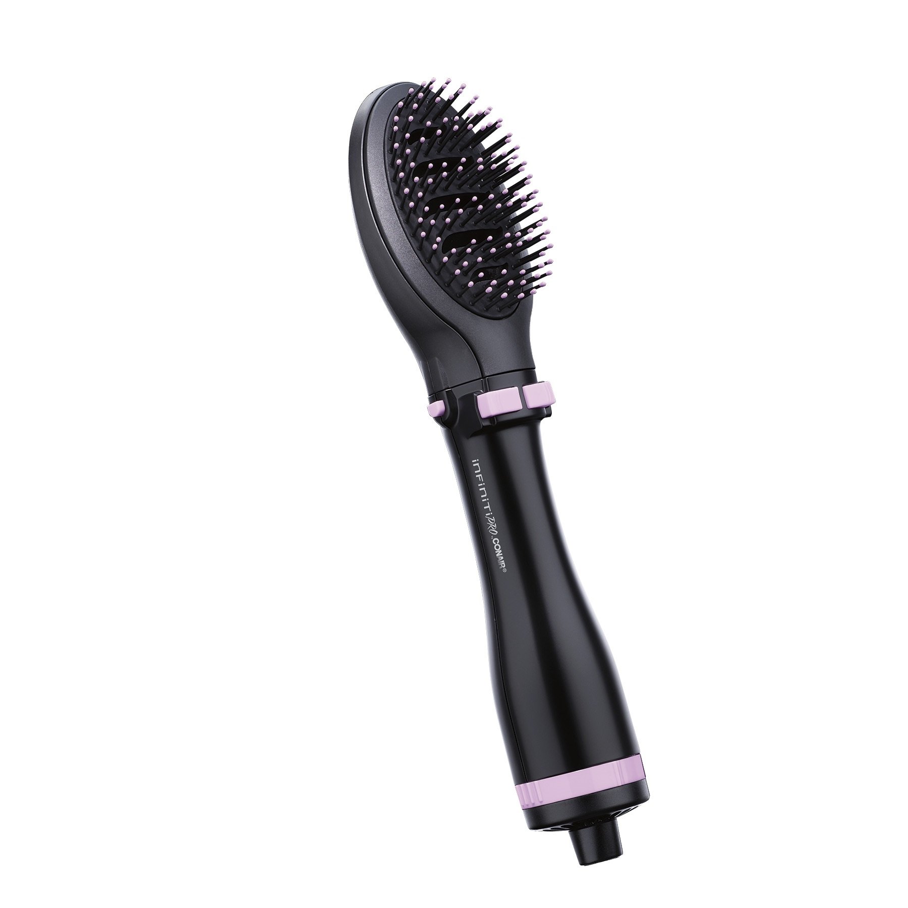 Amazon.com: Infinitipro by Conair - Cepillo de cerámica para aire caliente  y turmalina + cepillo de remo para peinar en casa : Belleza y Cuidado  Personal