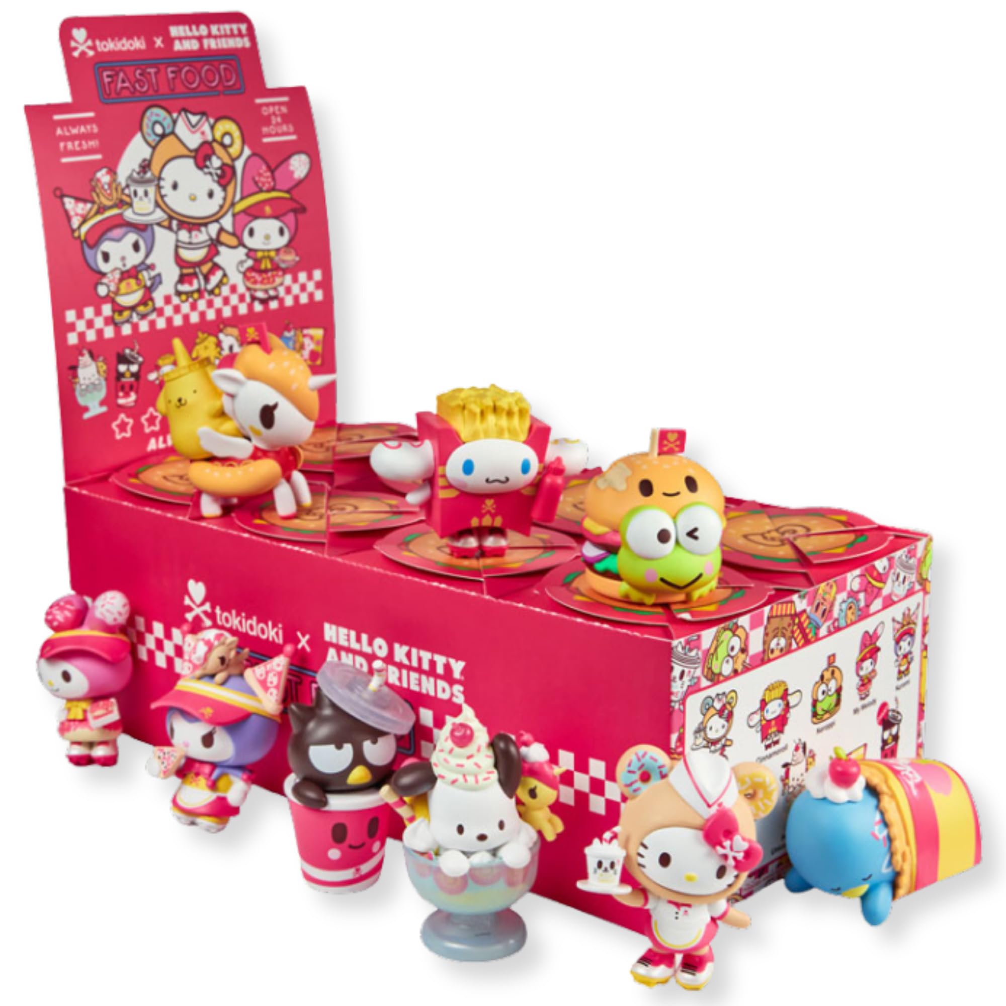 Amazon.com: tokidoki™ - Hello Kitty®️ and Friends Fast Food Blind