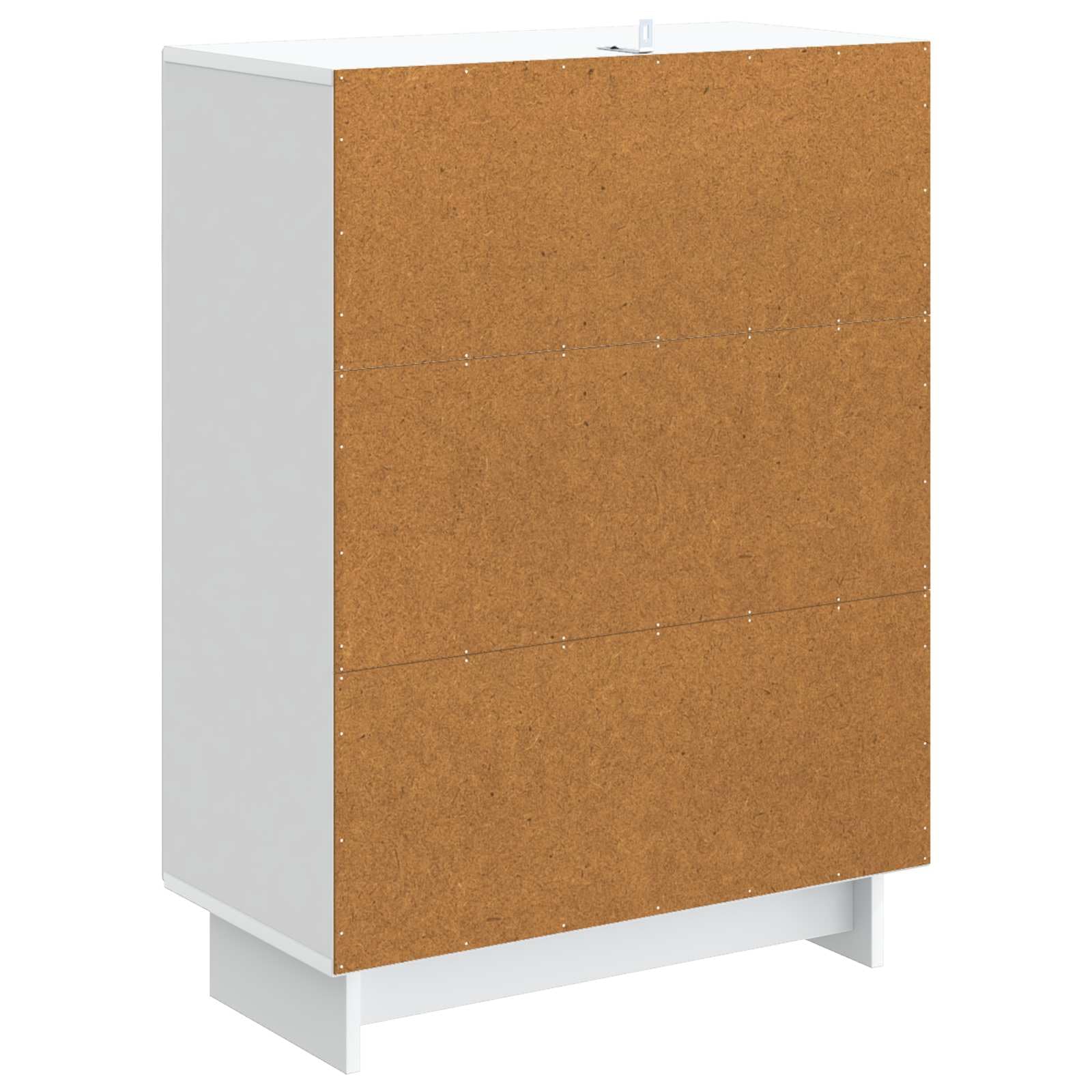Credenza bianca, 66 x 34,5 x 90 cm, in legno