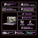 Lenovo LOQ Essential AMD Ryzen 7 7735HS | NVIDIA RTX 4050 6GB (16GB RAM/512GB SSD/144Hz Refresh Rate/15.6" (39.6cm)/Windows 11/Office Home 2024/3 Mon. Game Pass/Grey/1.8Kg), 83S0009TIN Gaming Laptop gallery image